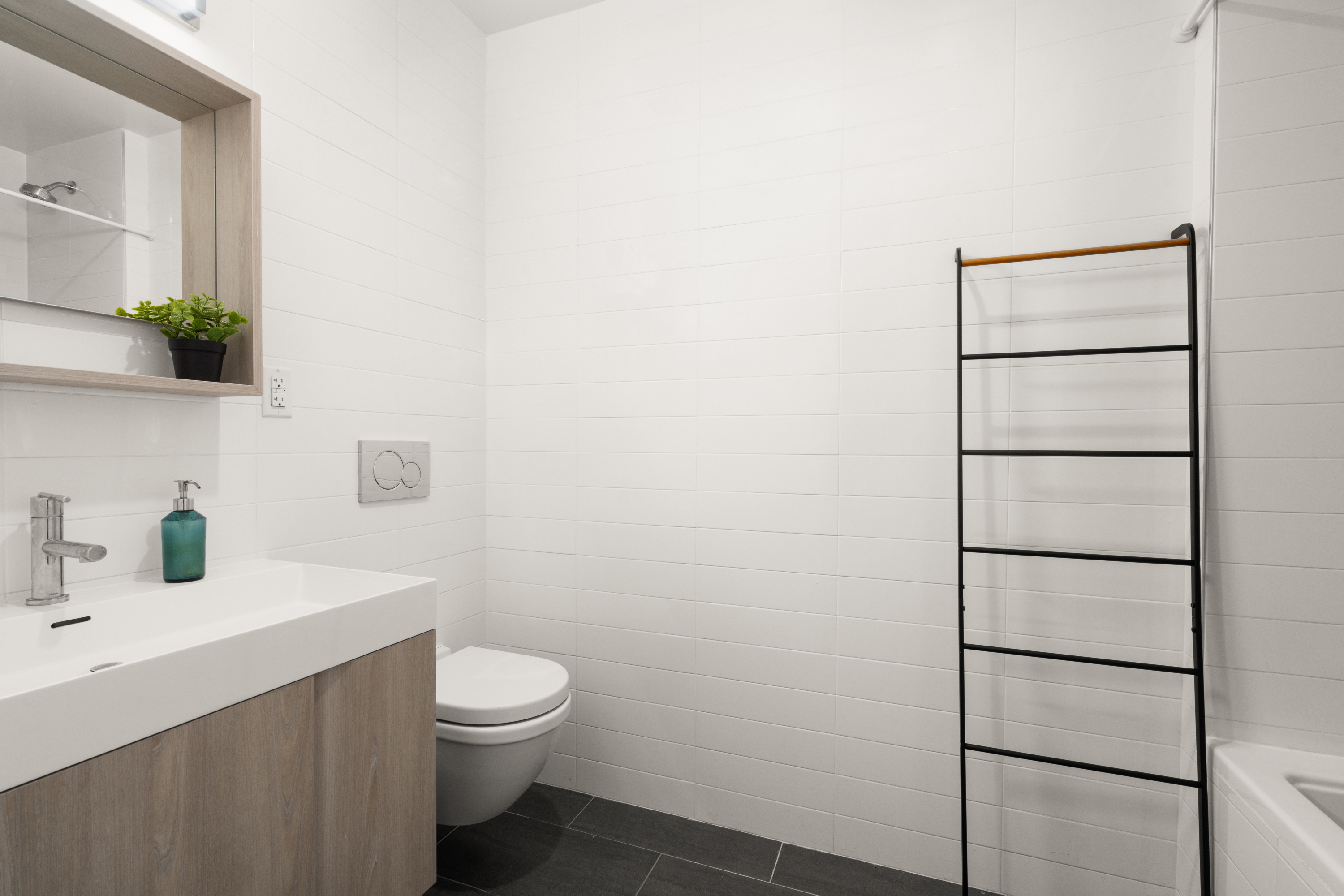 40 Huntington Street, Unit 2C Brooklyn, NY 11231 - Photo 8 of 9 a bathroom with a toilet sink and shower