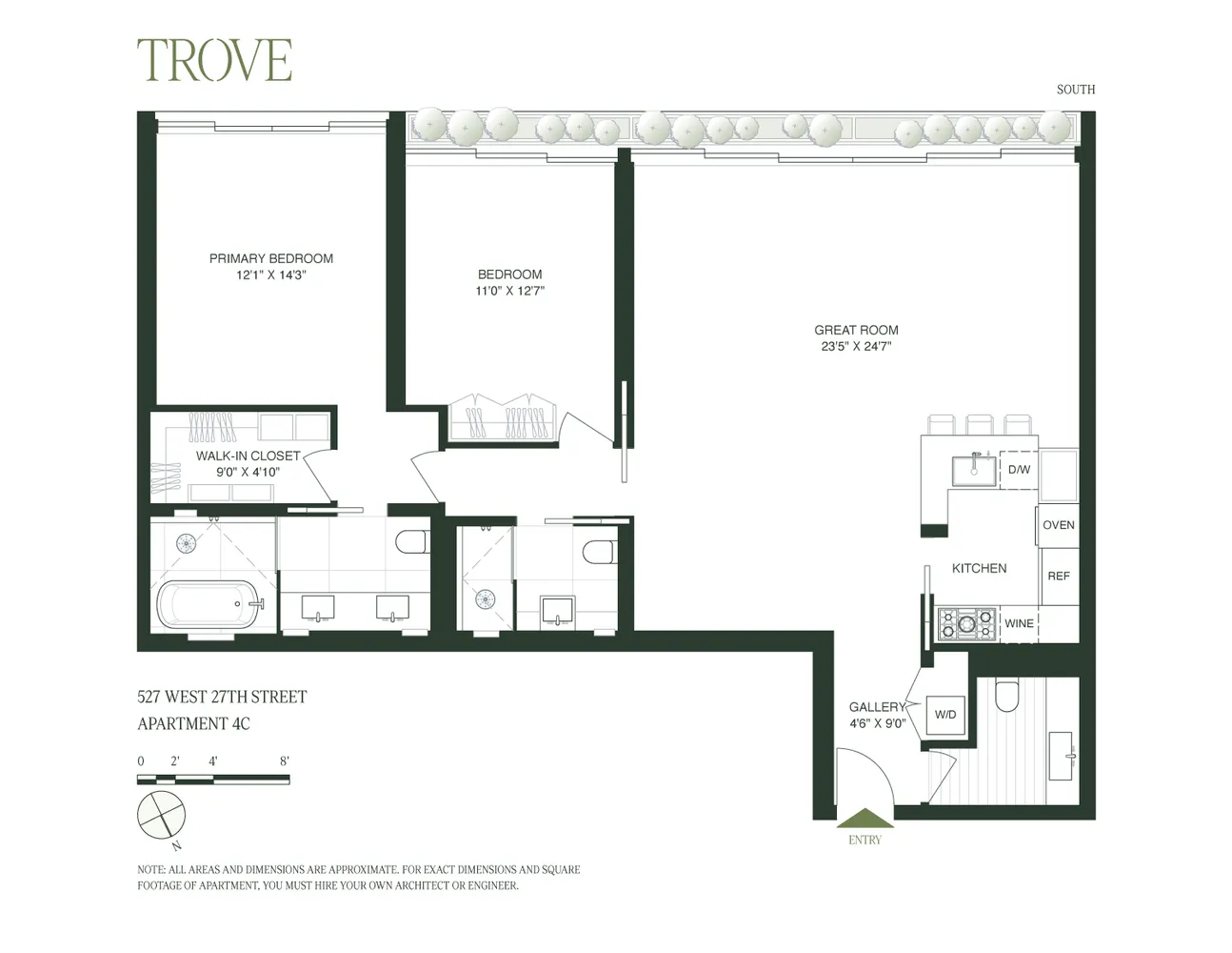 $3,100,000 | 527 West 27th Street, Unit 4C | Chelsea