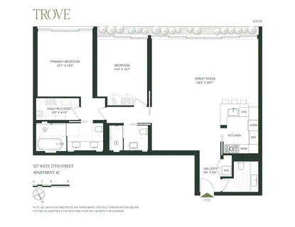 $3,100,000 | 527 West 27th Street, Unit 4C | Chelsea