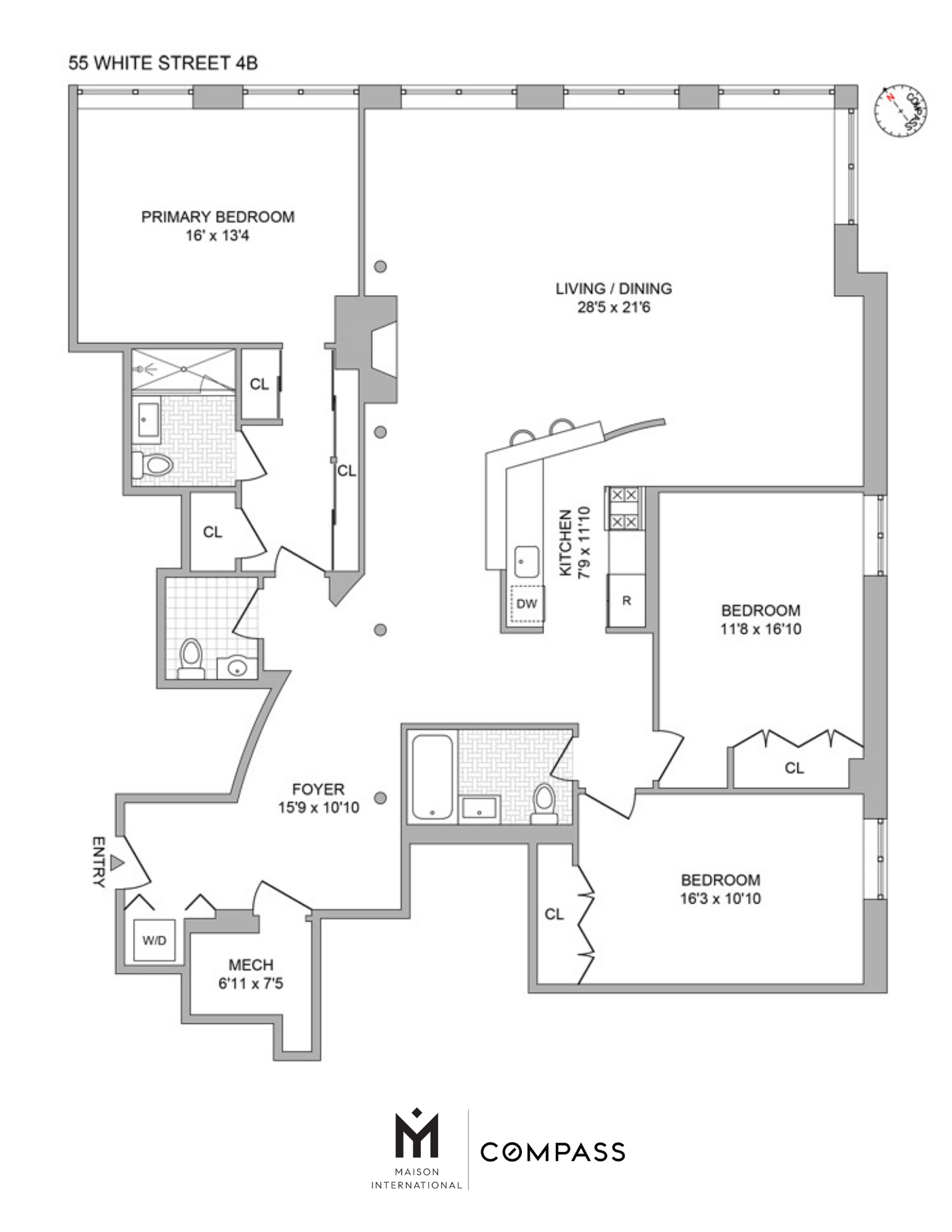 55 White Street, Unit 4B Manhattan, NY 10013 - Photo 22 of 22