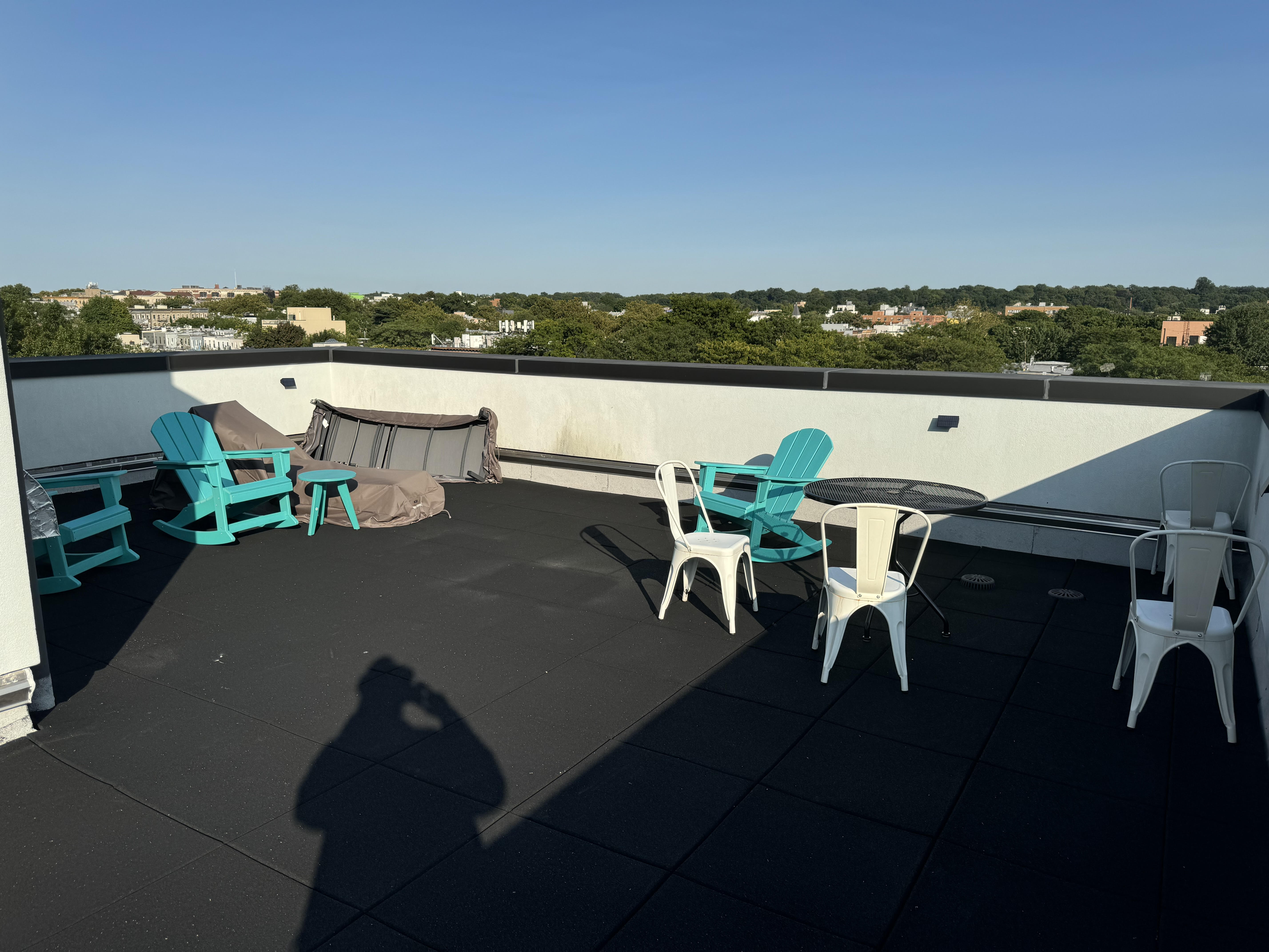 1229 Putnam Avenue, Unit 2D Brooklyn, NY 11221 - Photo 8 of 9 an outdoor space with furniture and city view