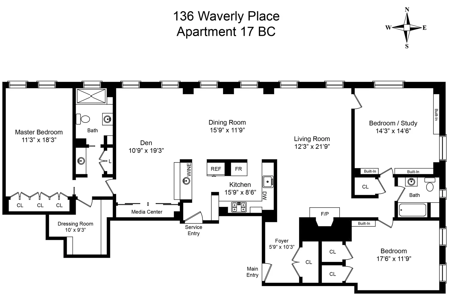 a picture of a floor plan