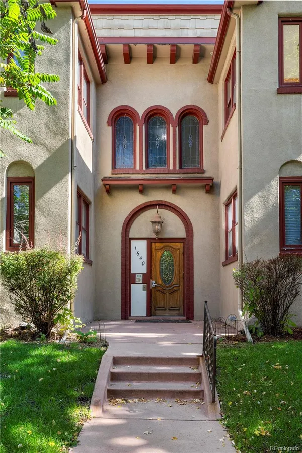 a view of a city that has tall buildings