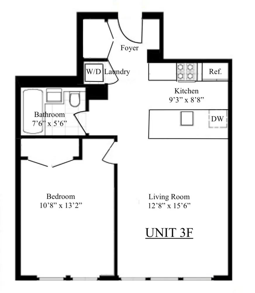 $5,500 | 170 North 11th Street, Unit 3F | Williamsburg