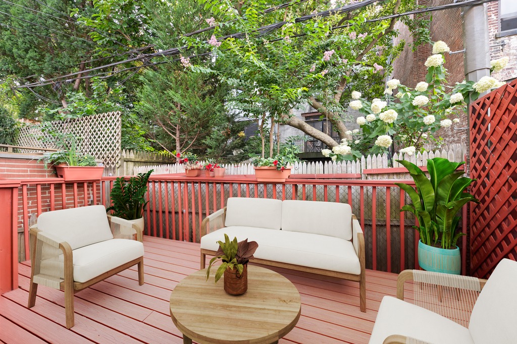 524 3rd Street Brooklyn, NY 11215 - Photo 6 of 18 a outdoor living space with patio furniture and a potted plant