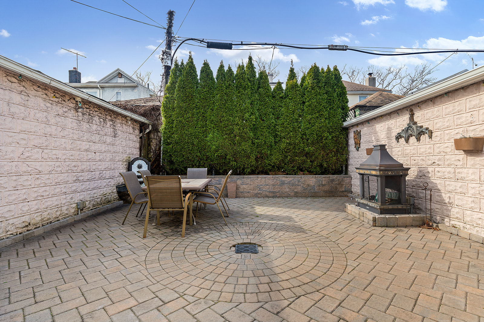 96 86th Street Brooklyn, NY 11209 - Photo 11 of 13 a backyard of a house with seating space