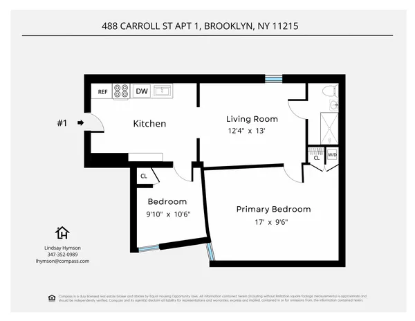 $4,000 | 488 Carroll Street, Unit 1 | Gowanus