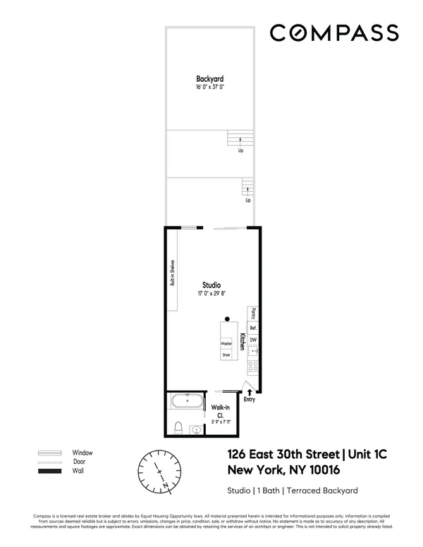 $4,850 | 126 East 30th Street, Unit 1C | NoMad