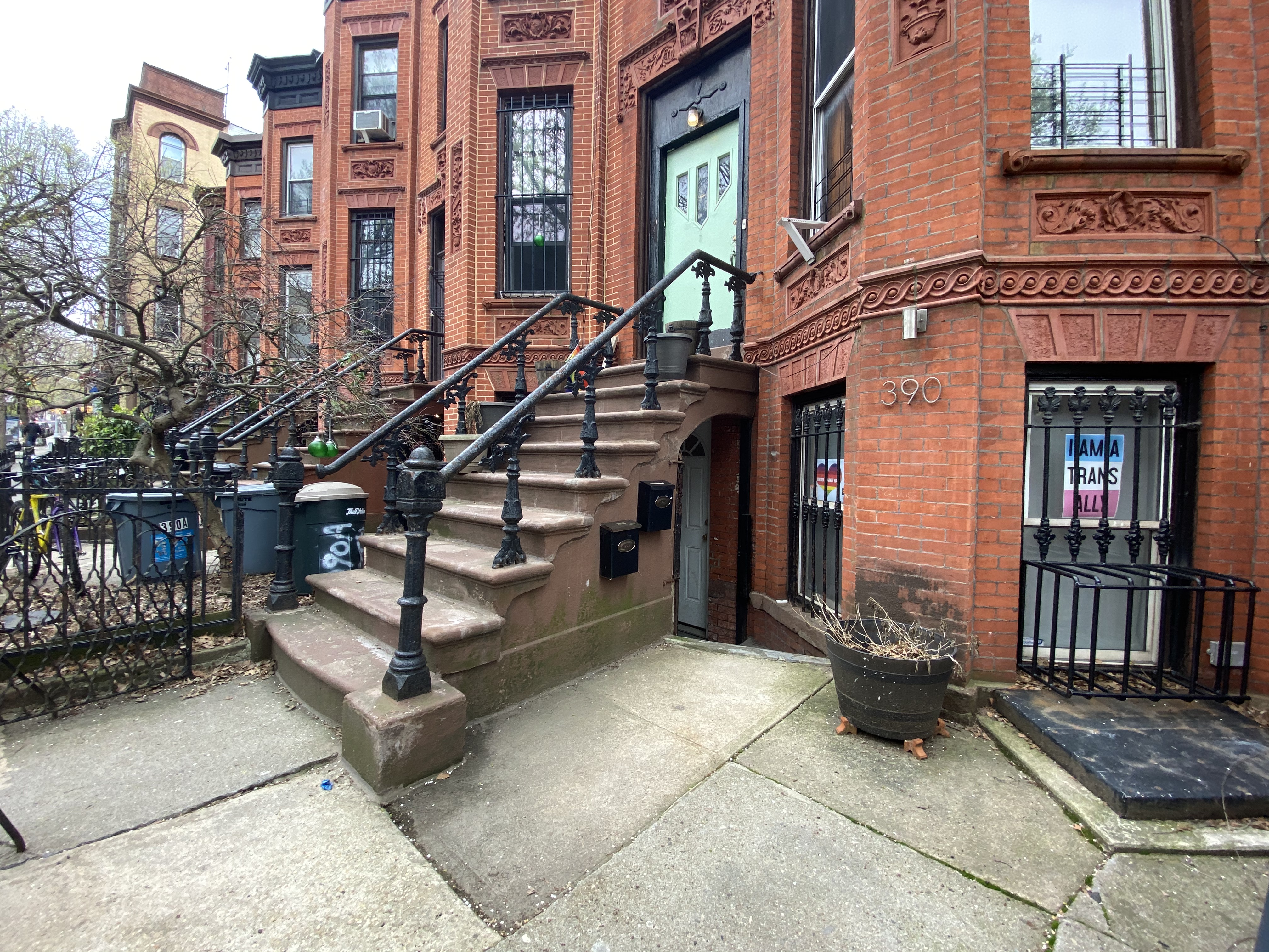 390 5th Street, Unit 1 Brooklyn, NY 11215 - Photo 1 of 15 a view of a building with a small yard