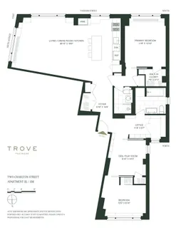$2,795,000 | 2 Charlton Street, Unit 11LM | Hudson Square