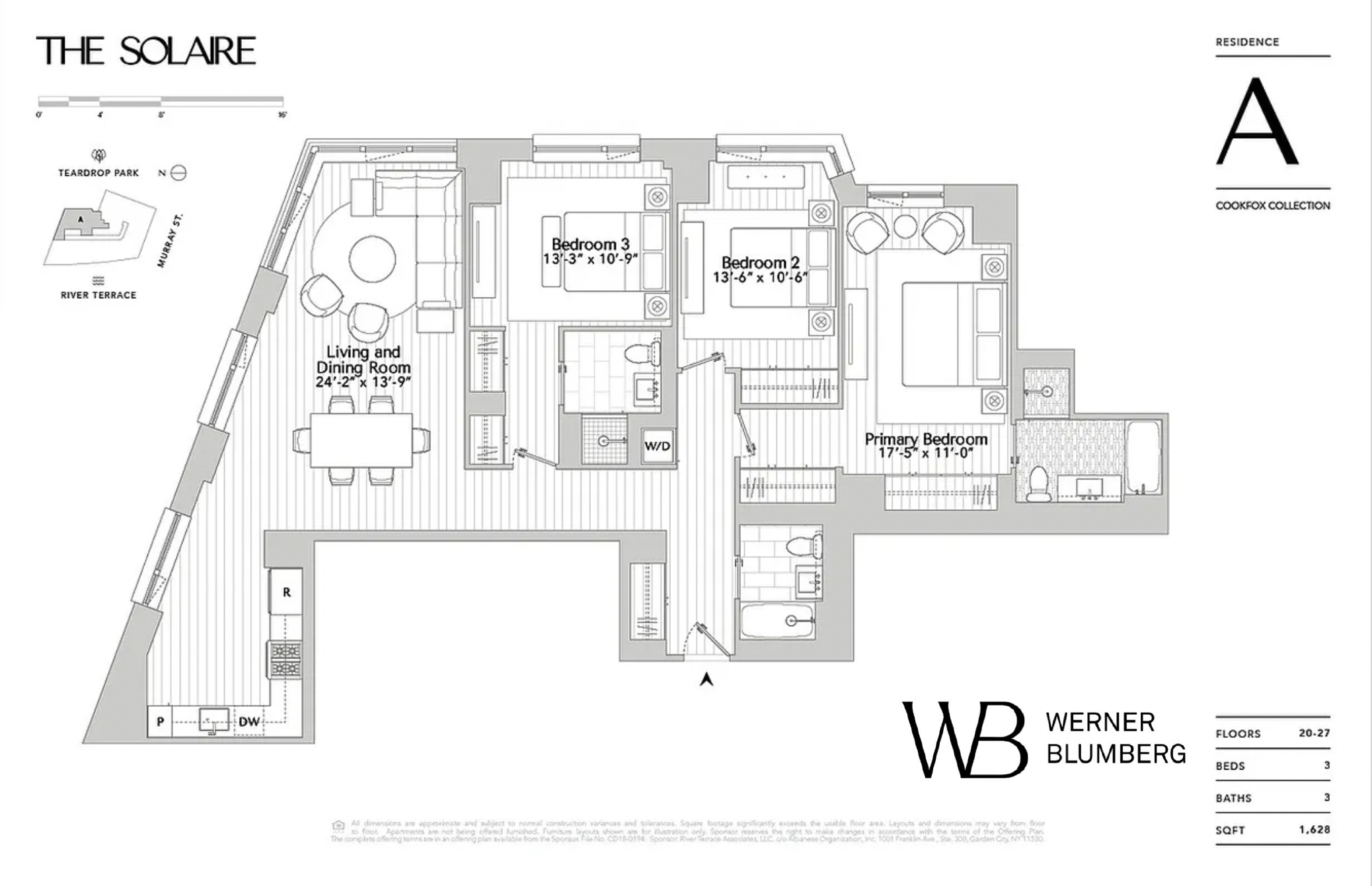 20 River Terrace, Unit 22A Manhattan, NY 10282 - Photo 27 of 27 a picture of a book and a bed