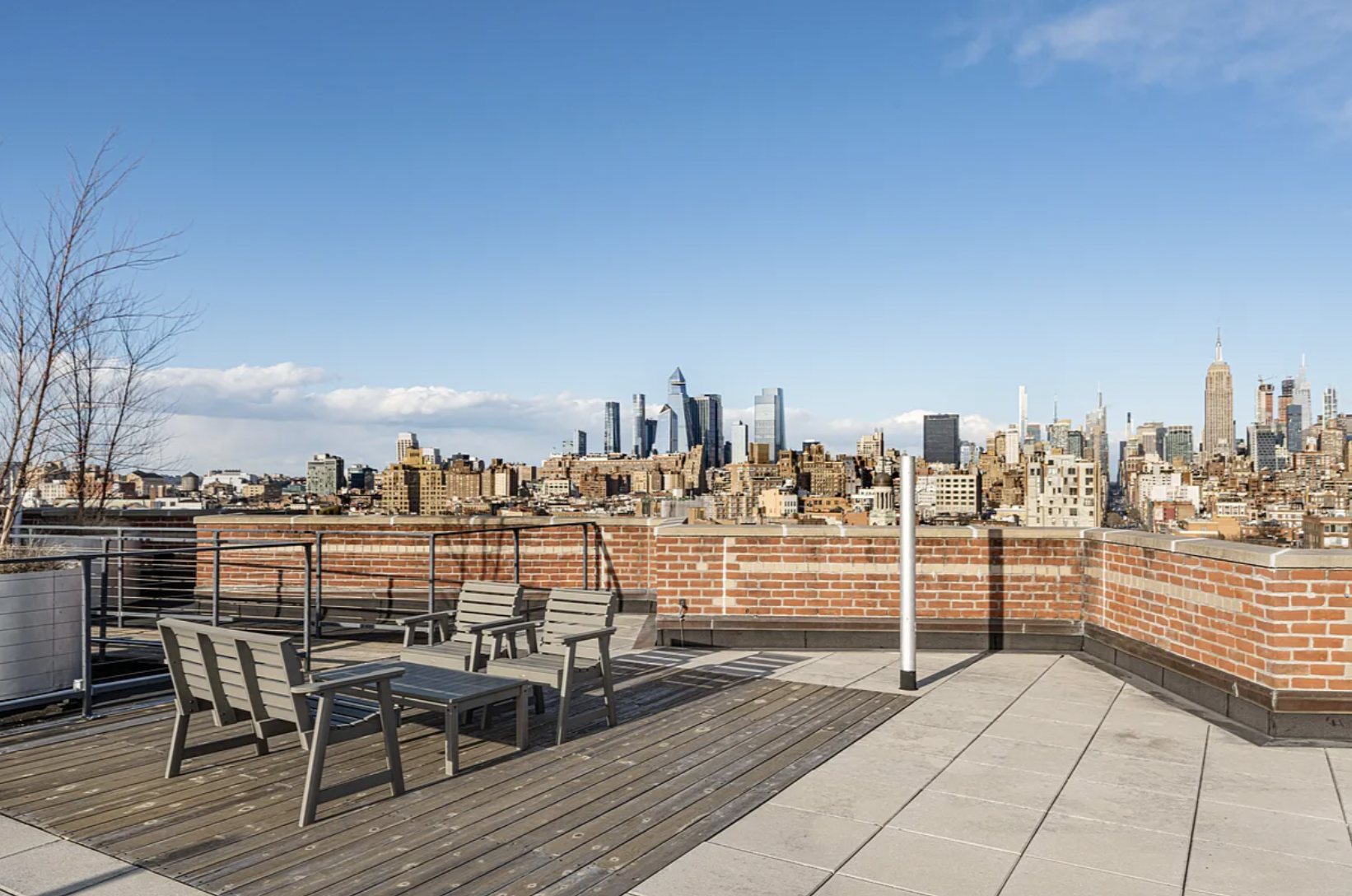 180 West Houston Street, Unit 4C Manhattan, NY 10014 - Photo 9 of 10 a view of a terrace with seating space