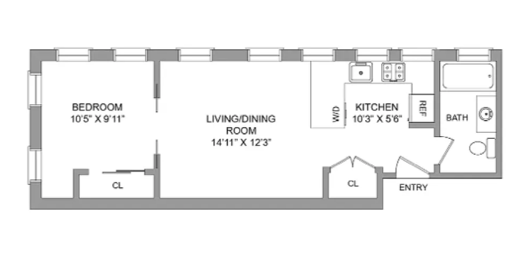 305 West 150th Street, Unit 505 Manhattan, NY 10039 - Photo 10 of 10 Gallery Image 10