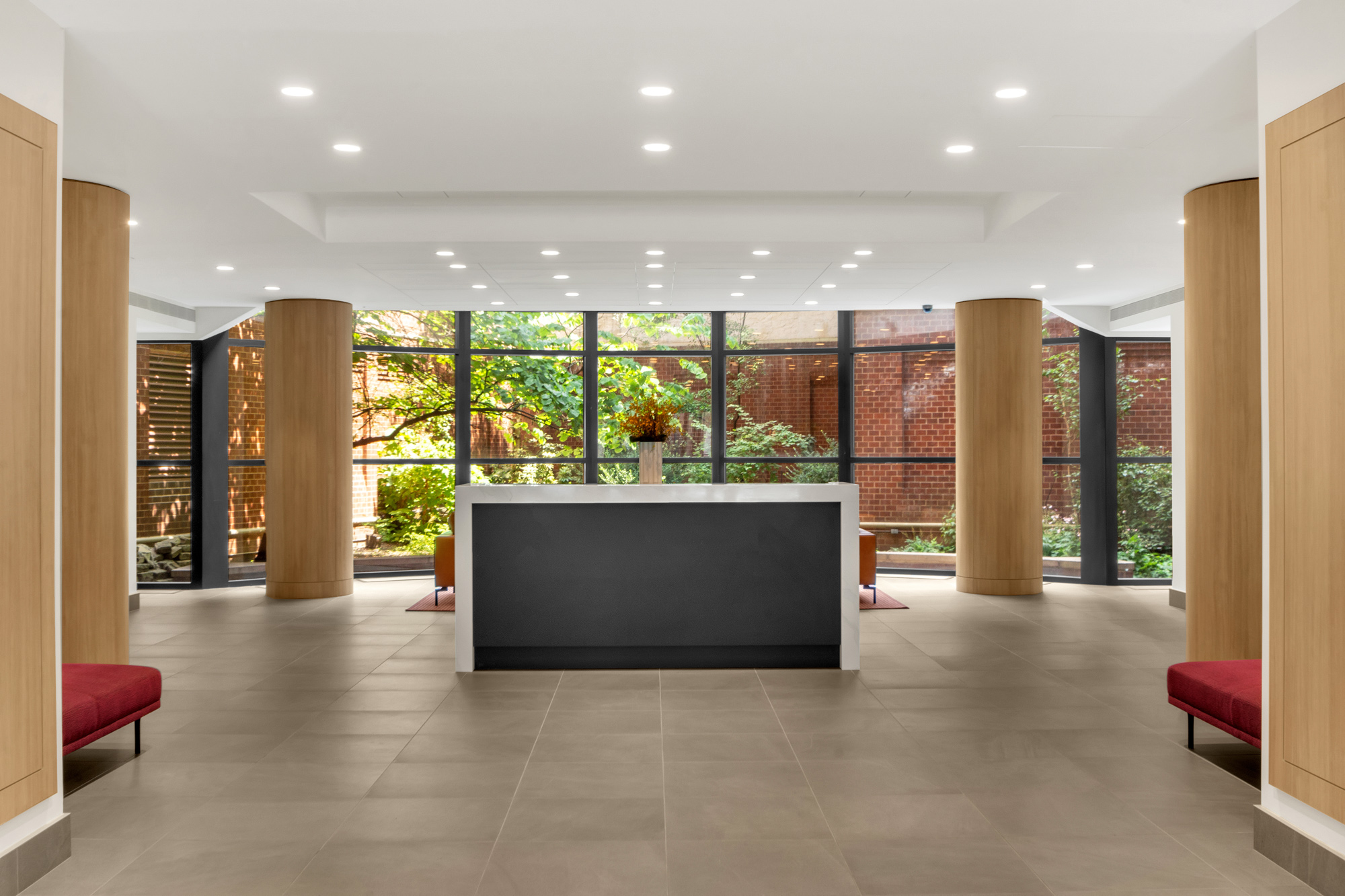 275 Greenwich Street, Unit 11J Manhattan, NY 10007 - Photo 7 of 9 a view of a living room and entry way