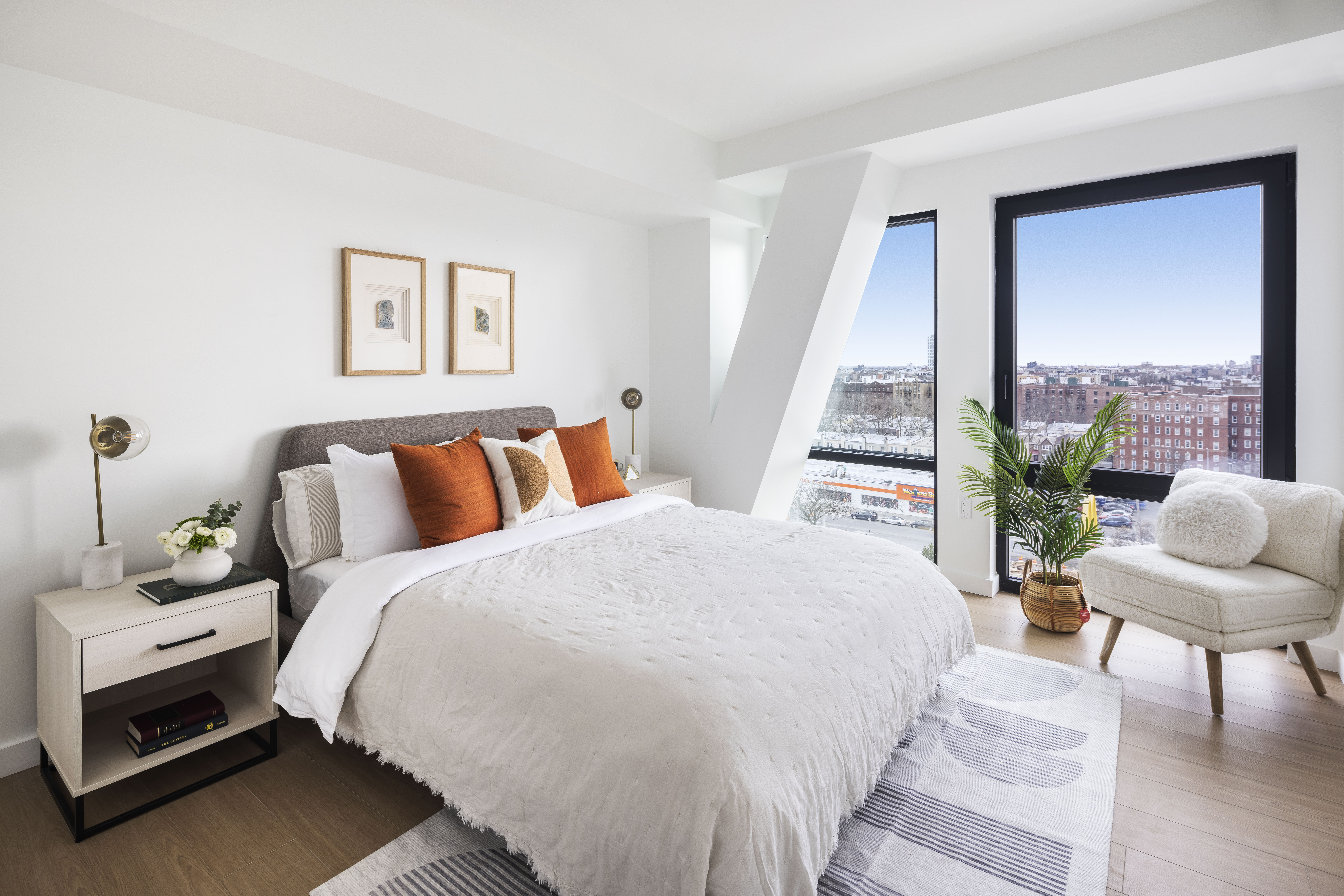 1 Sullivan Place, Unit 9E Brooklyn, NY 11225 - Photo 5 of 14 a bed room with a bed and a chair