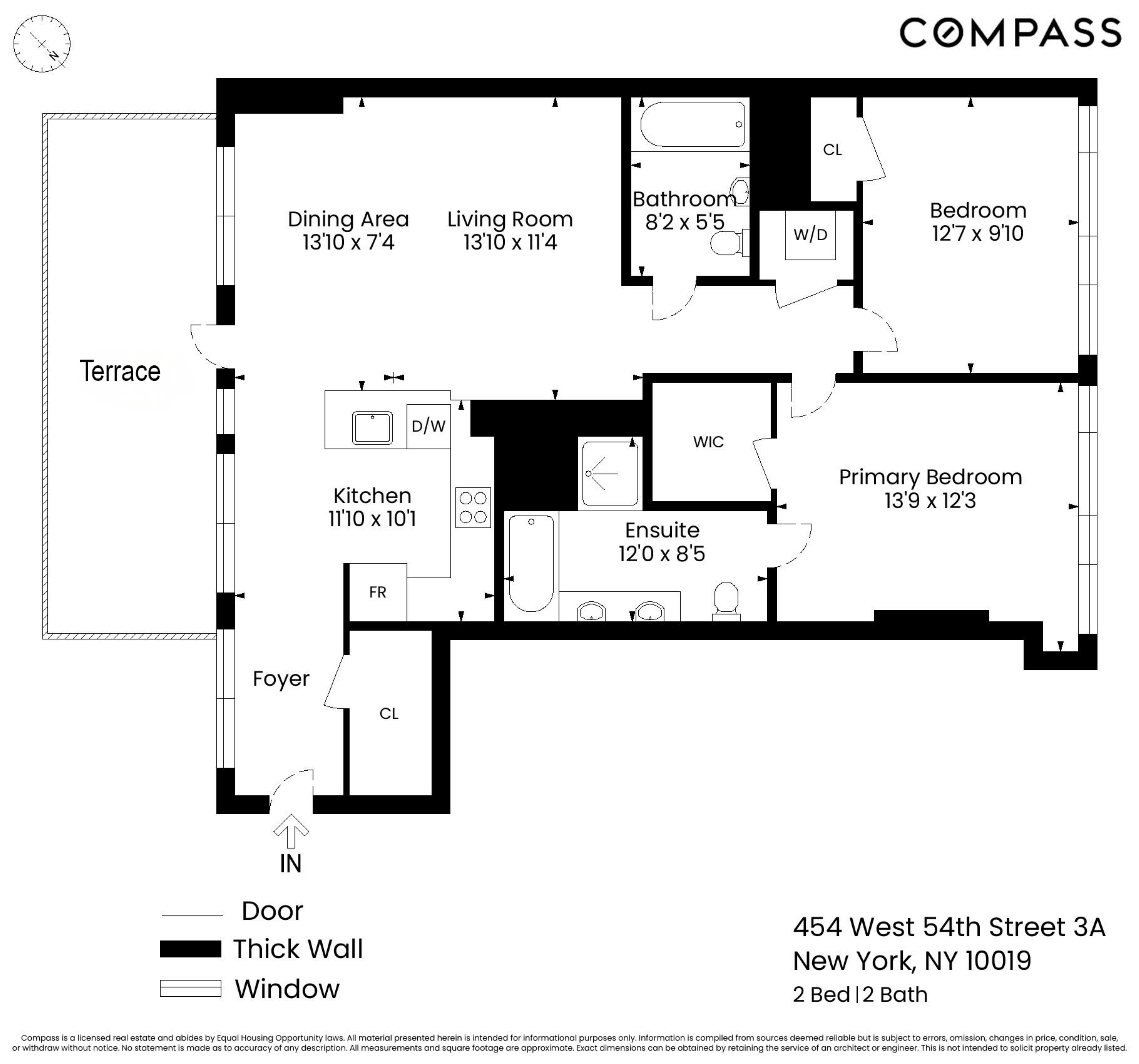 454 West 54th Street, Unit 3A Manhattan, NY 10019 - Photo 13 of 13 a picture of a building