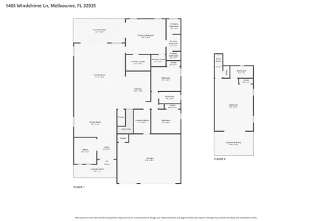 $875,000 | 1405 Windchime Lane, Melbourne, FL 32935