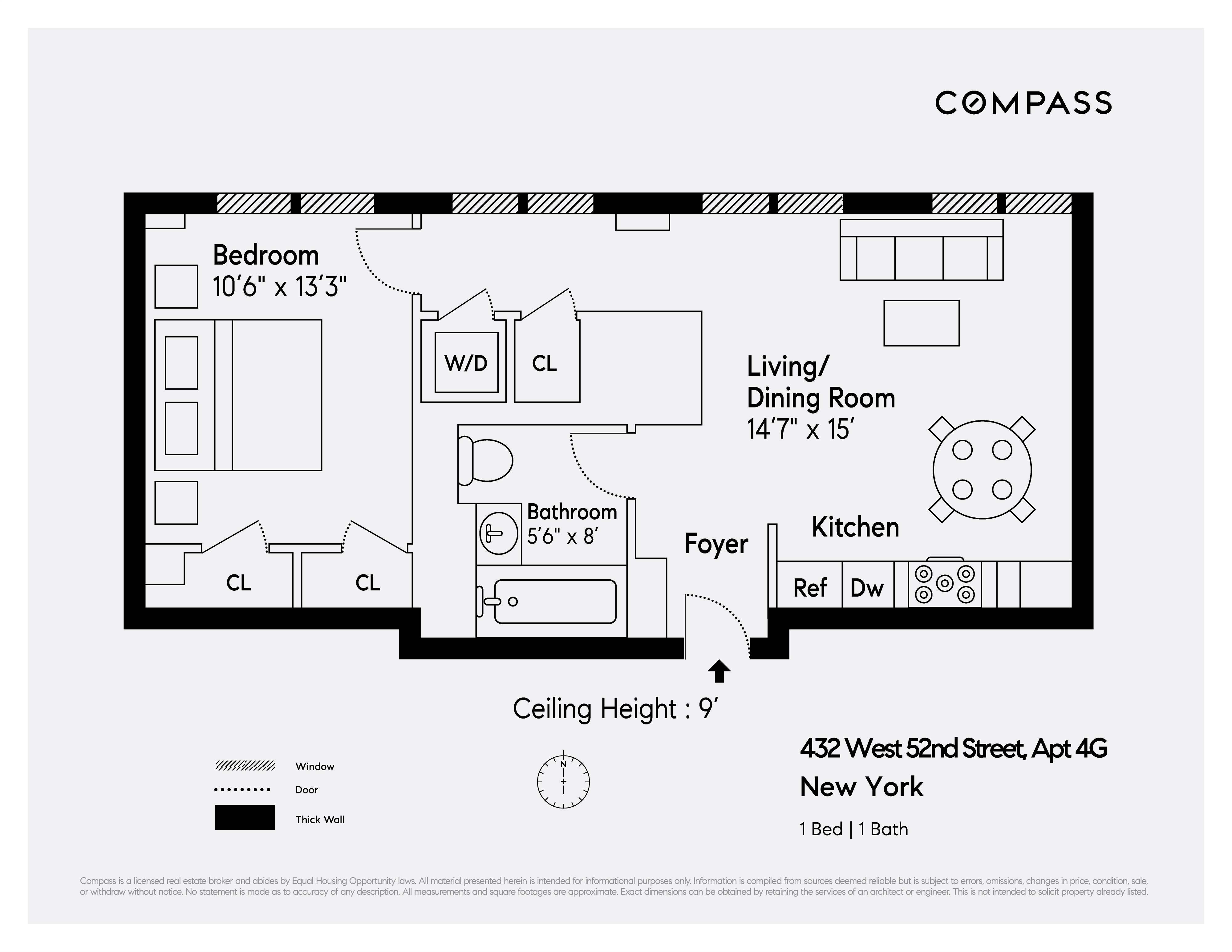 432 West 52nd Street, Unit 4G Manhattan, NY 10019 - Photo 8 of 8