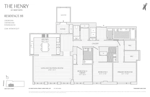 $5,975,000 | 211 West 84th Street, Unit 8B | Upper West Side