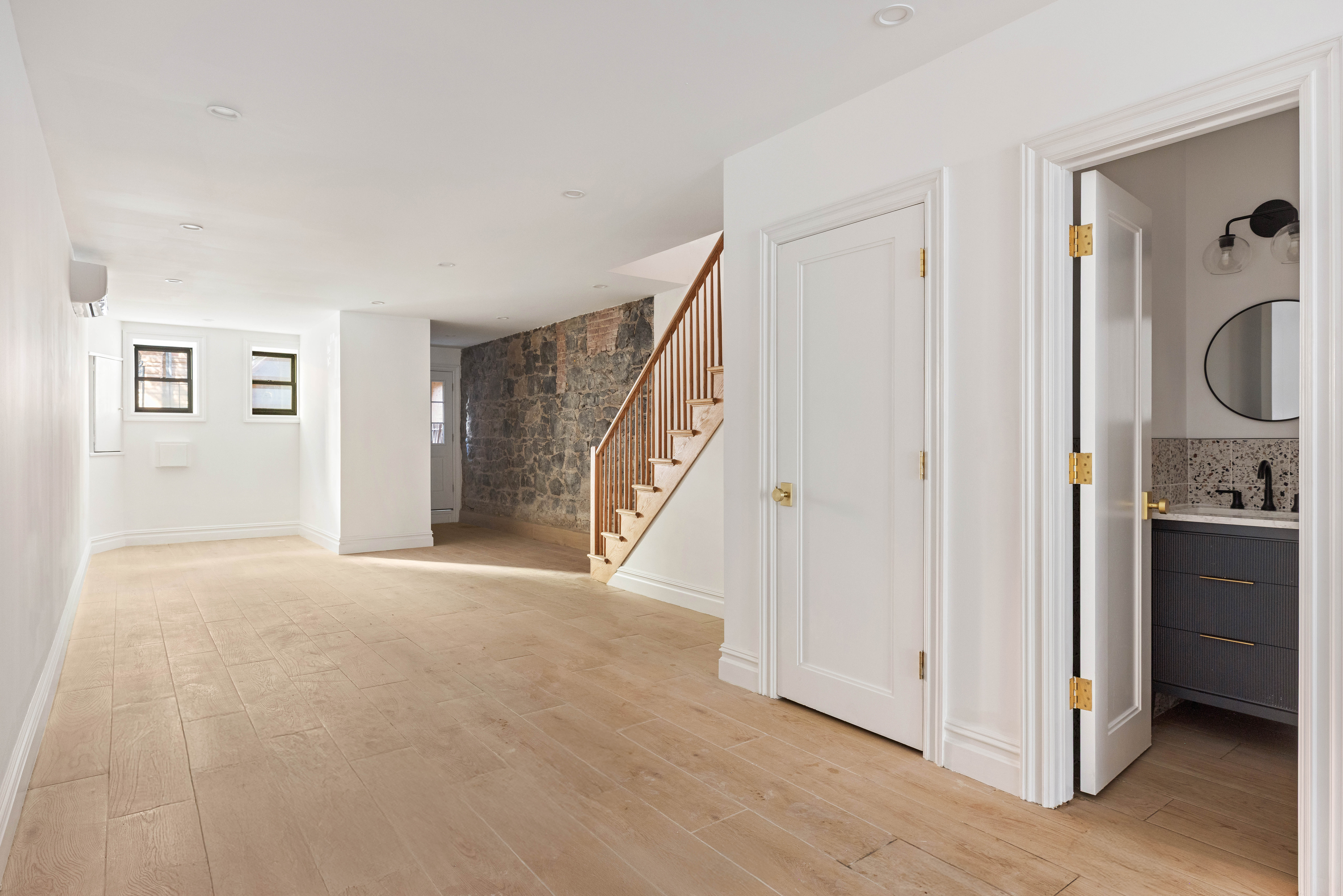 286 Dekalb Avenue Brooklyn, NY 11205 - Photo 14 of 17 a view of an entryway with wooden floor and cabinet