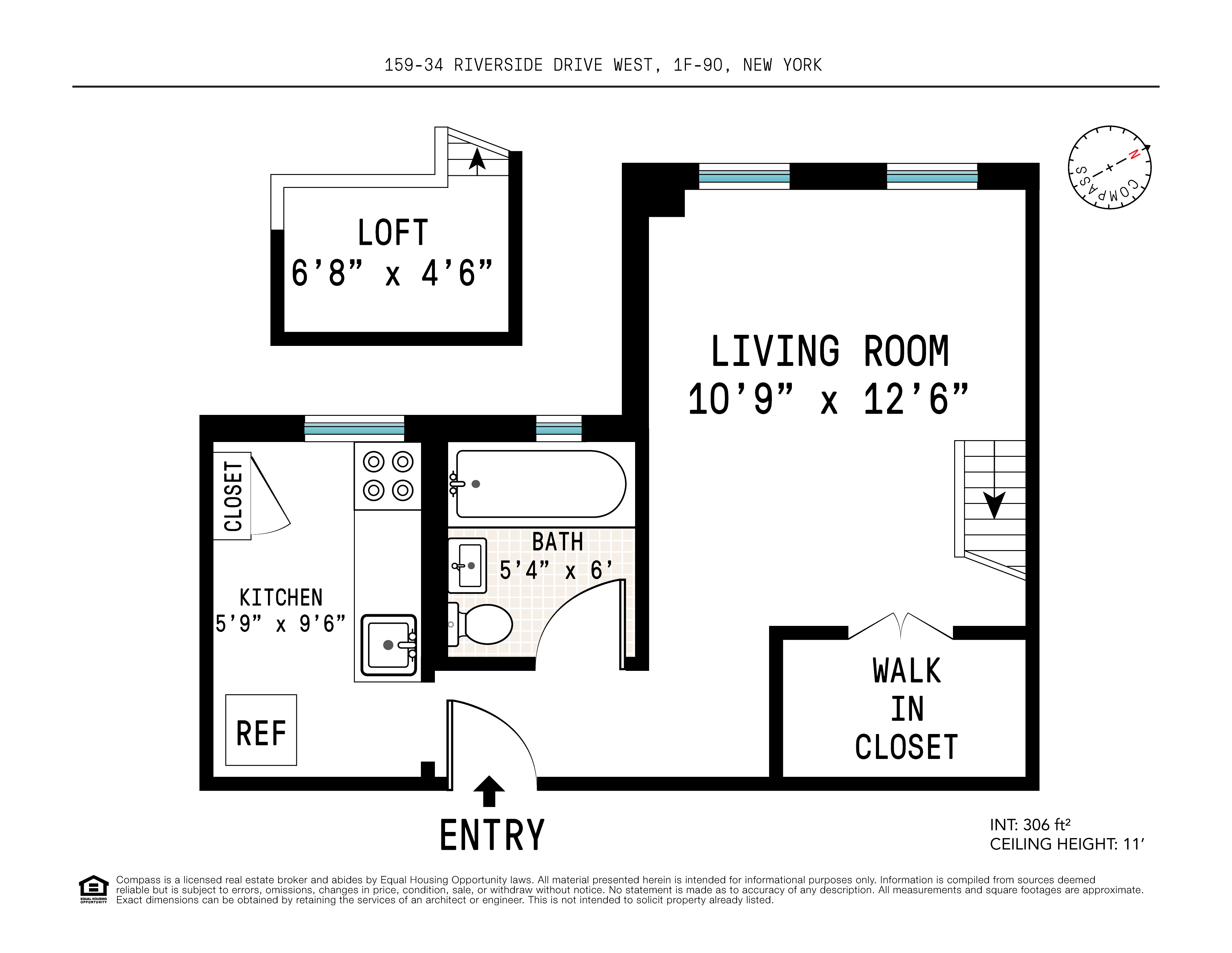 159-34 Riverside Drive West, Unit 1F90 Manhattan, NY 10032 - Photo 14 of 14 a poster