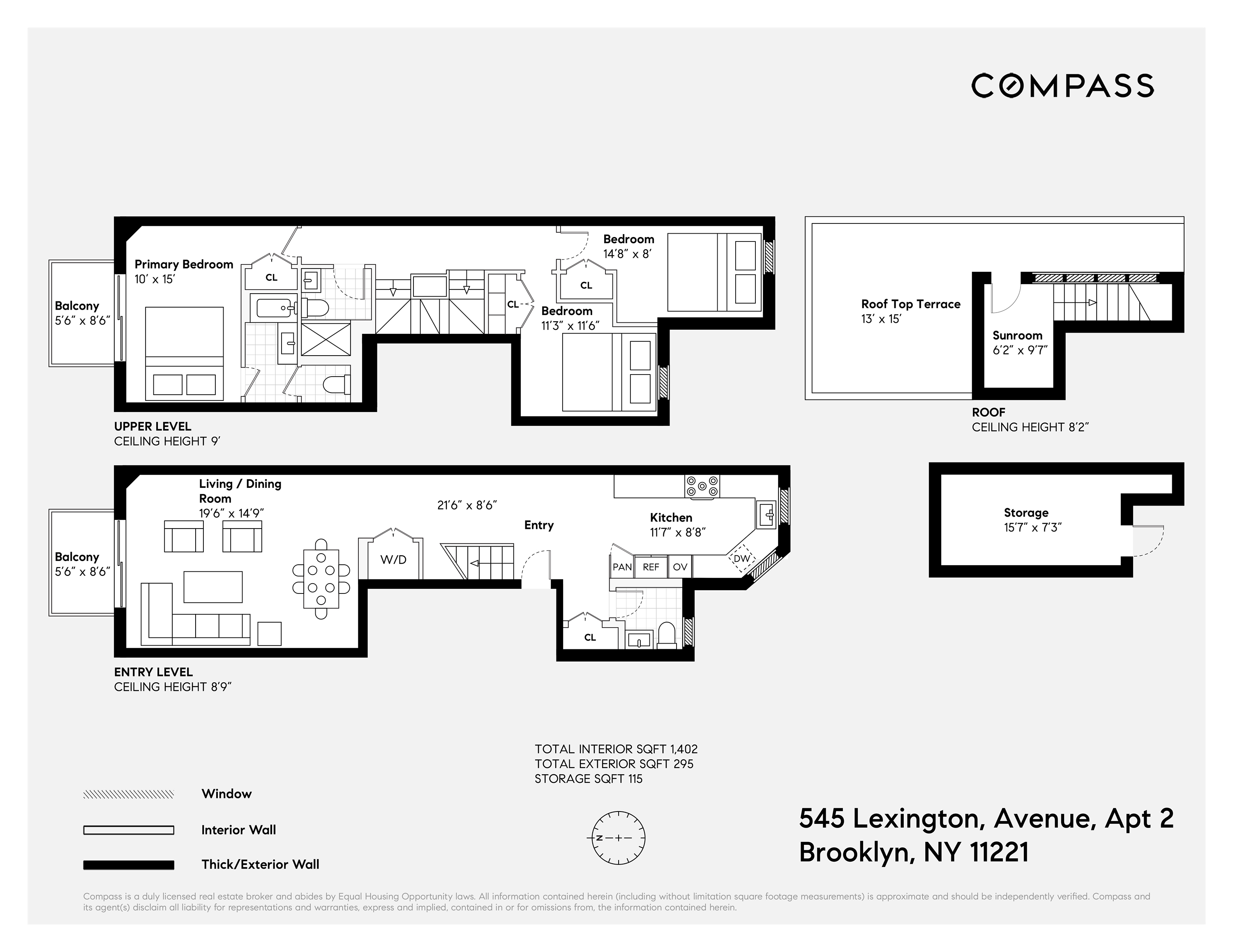 545 Lexington Avenue, Unit 2 Brooklyn, NY 11221 - Photo 22 of 23 a picture of a floor plan