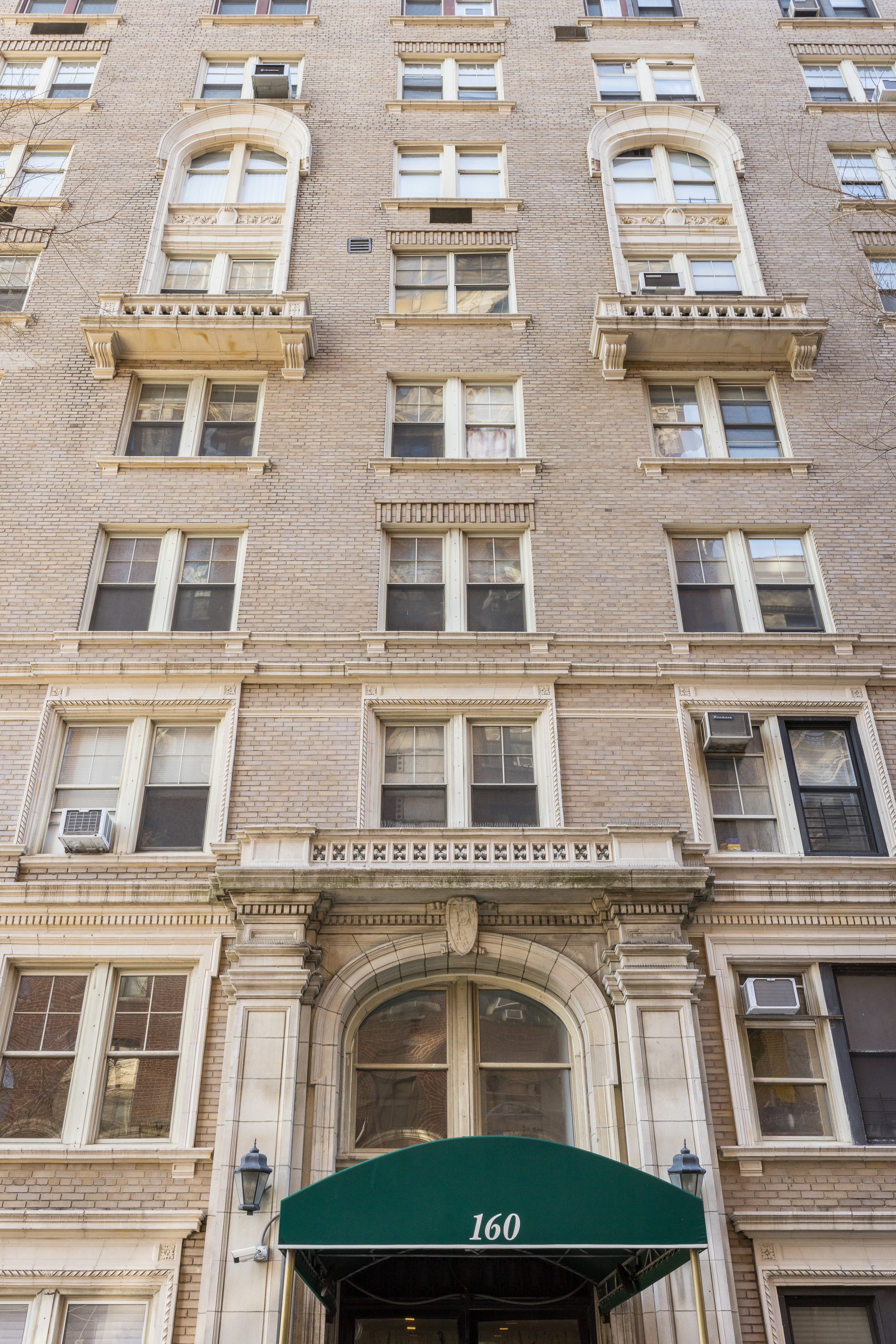 160 Riverside Drive, Unit 12D Manhattan, NY 10024 - Photo 12 of 14 a front view of a multi story building