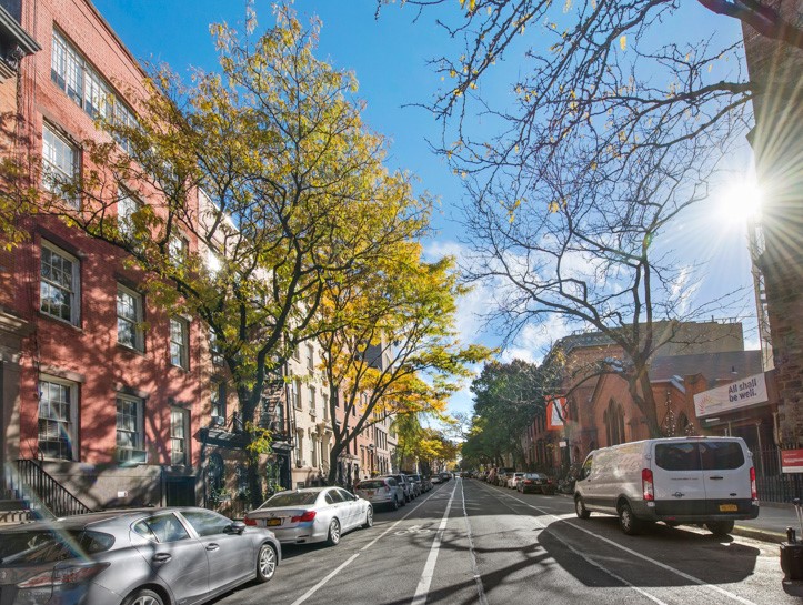 339 West 20th Street, Unit 2F Manhattan, NY 10011 - Photo 7 of 7 a car parked on the side of a street