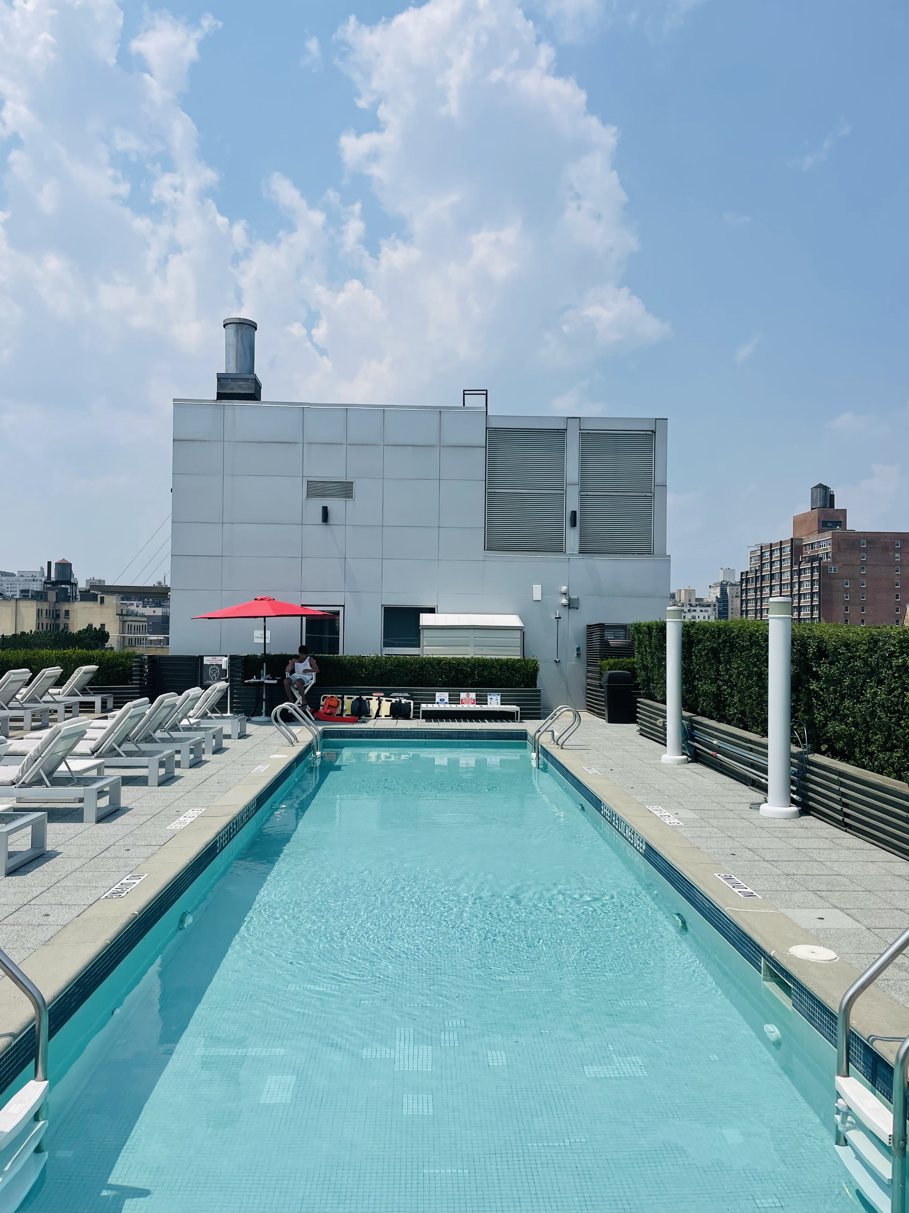 425 East 13th Street, Unit 3F Manhattan, NY 10009 - Photo 11 of 16 a swimming pool view with a outdoor seating space