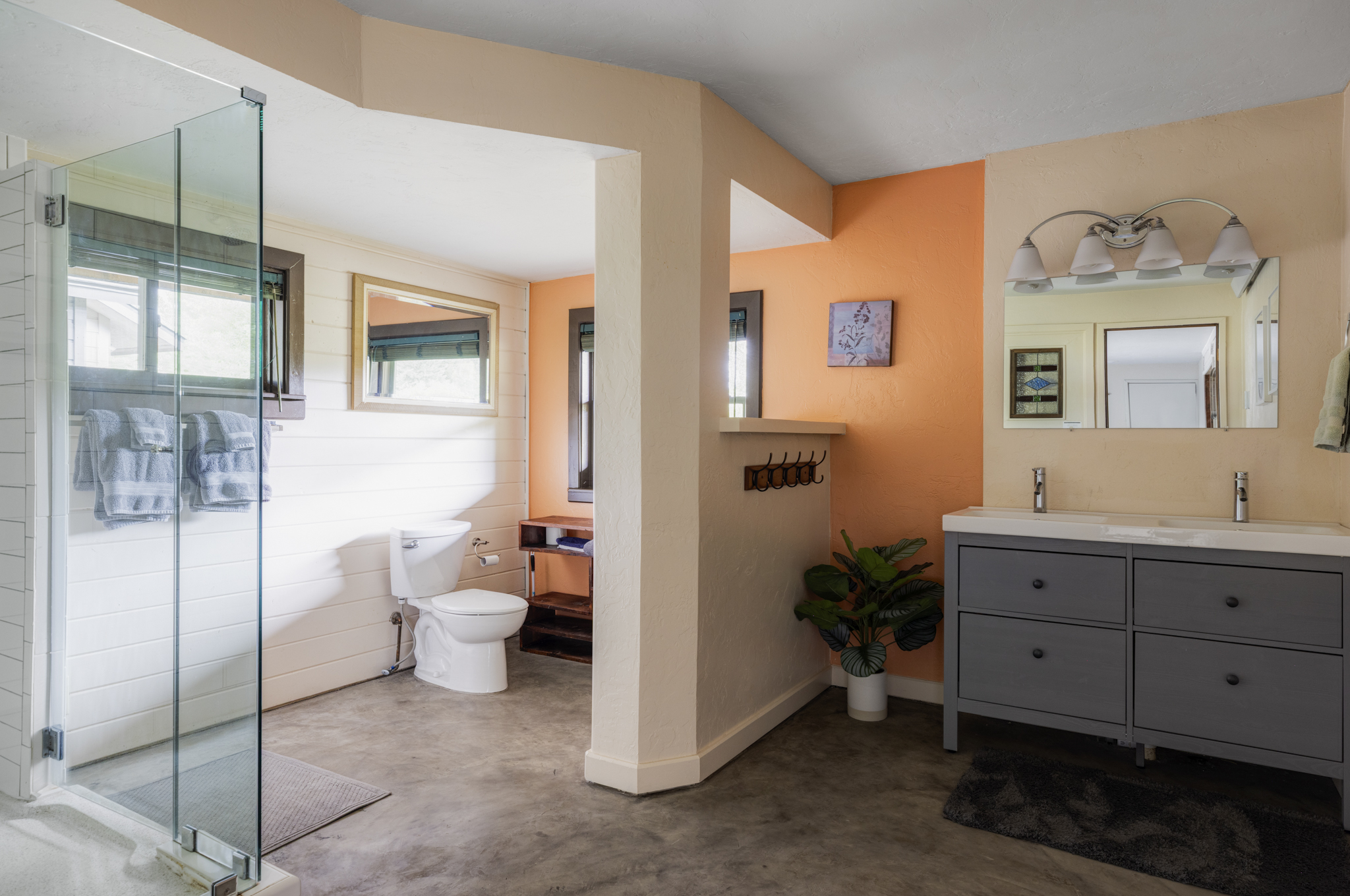 133 Gold Run Road Alma, CO 80420 - Photo 28 of 46 a view of bathroom with dual sinks