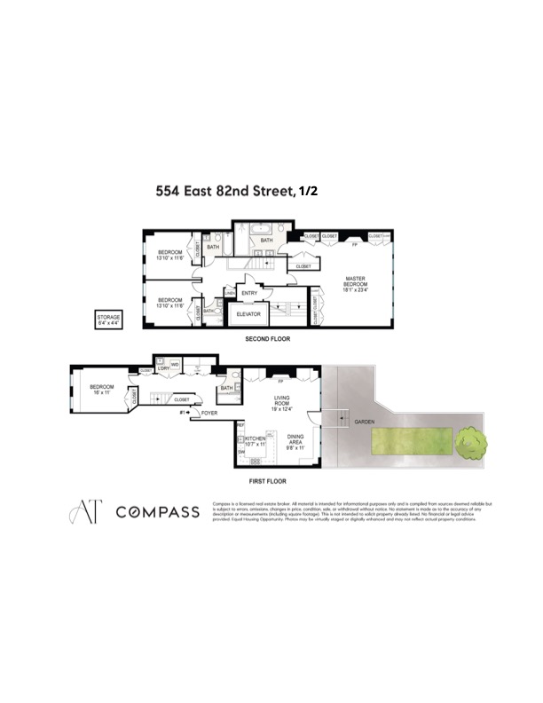 554 East 82nd Street, Unit 1/2 Manhattan, NY 10028 - Photo 13 of 13 a picture of a floor plan