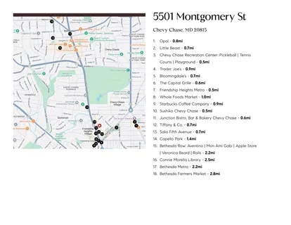 $3,300,000 | 5501 Montgomery Street, Chevy Chase, MD 20815