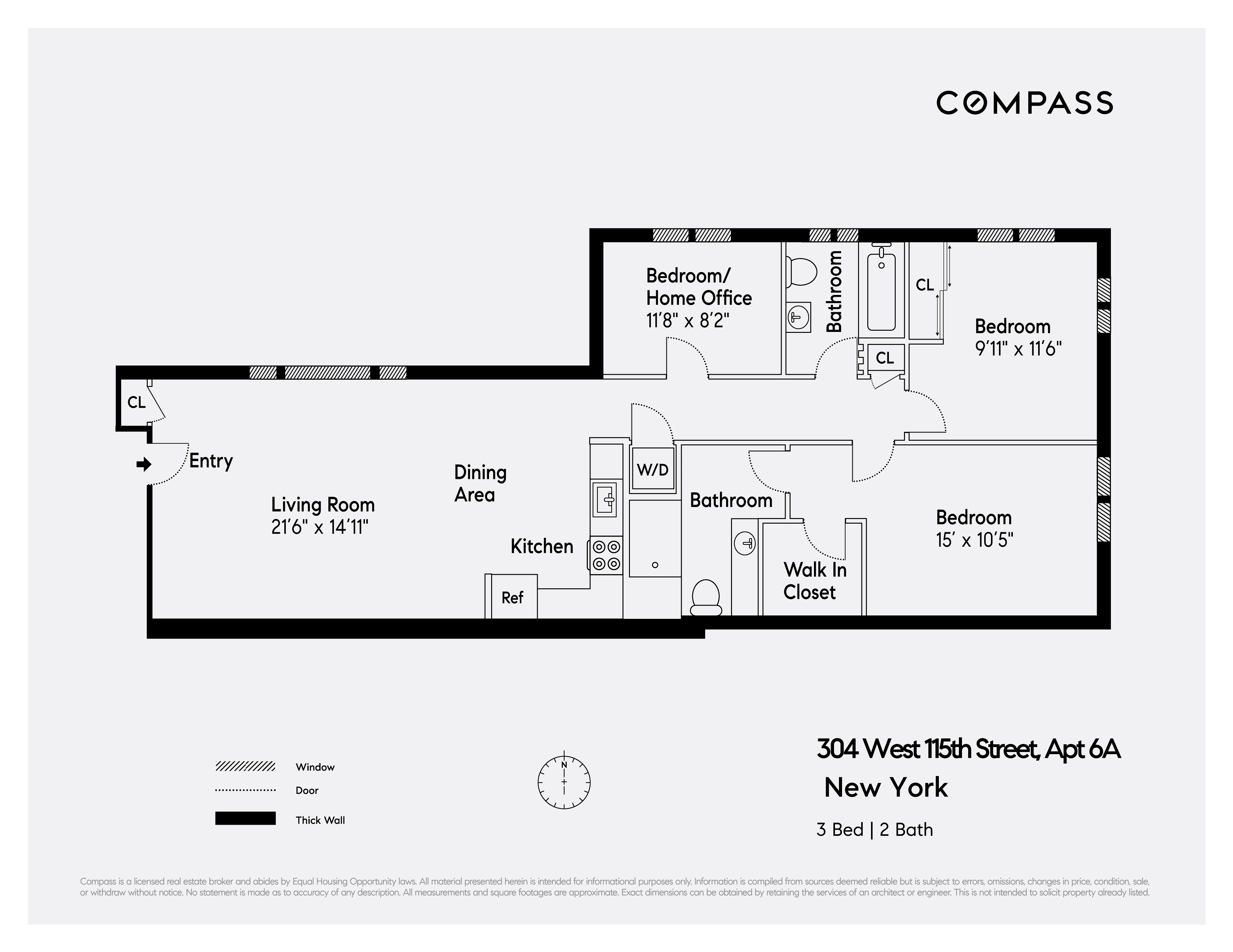 304 West 115th Street, Unit 6A Manhattan, NY 10026 - Photo 14 of 14 a picture of a book and a bed