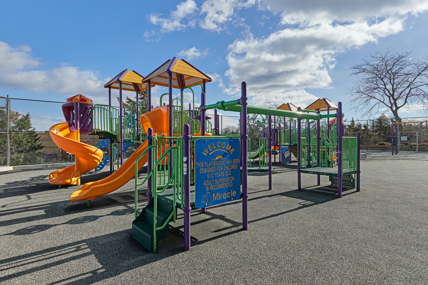 2 Bay Club Drive, Unit 8V Queens, NY 11360 - Photo 16 of 17 a view of a park with iron fence