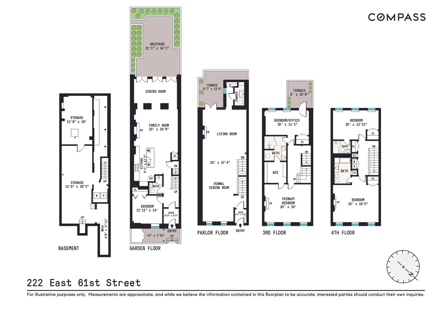 222 East 61st Street Manhattan, NY 10065 - Photo 28 of 28 a black and white photo of a living room