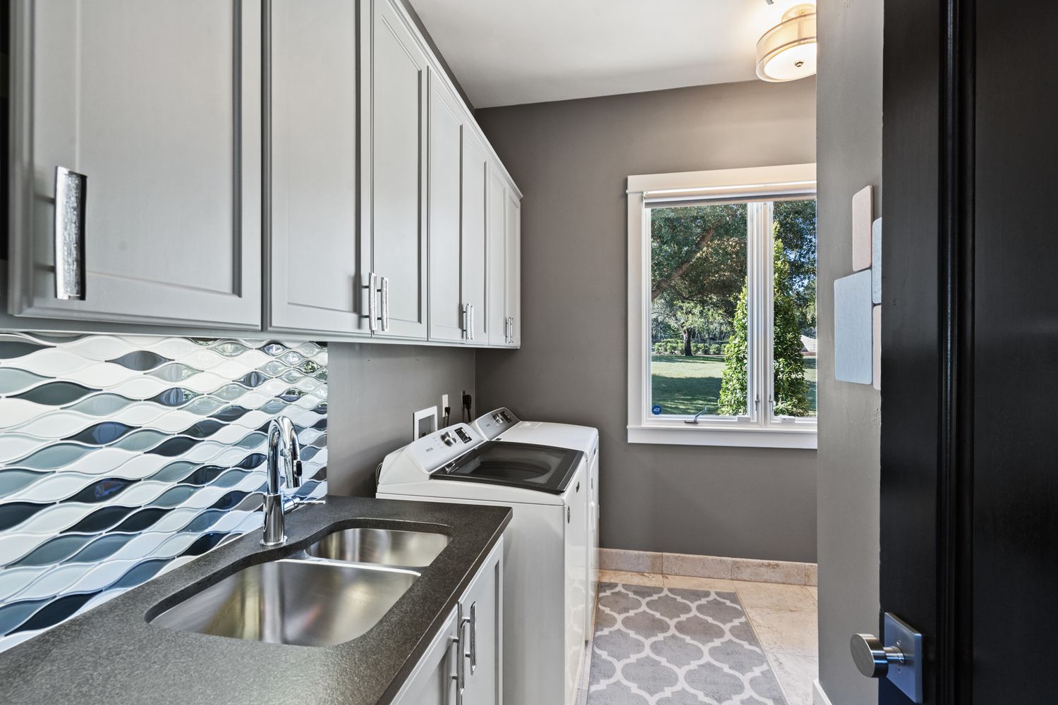 a view of an ocean and beach