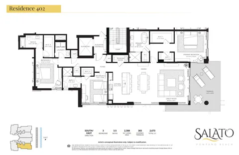$3,595,000 | 305 Briny Avenue, Unit 402, Pompano Beach, FL 33062
