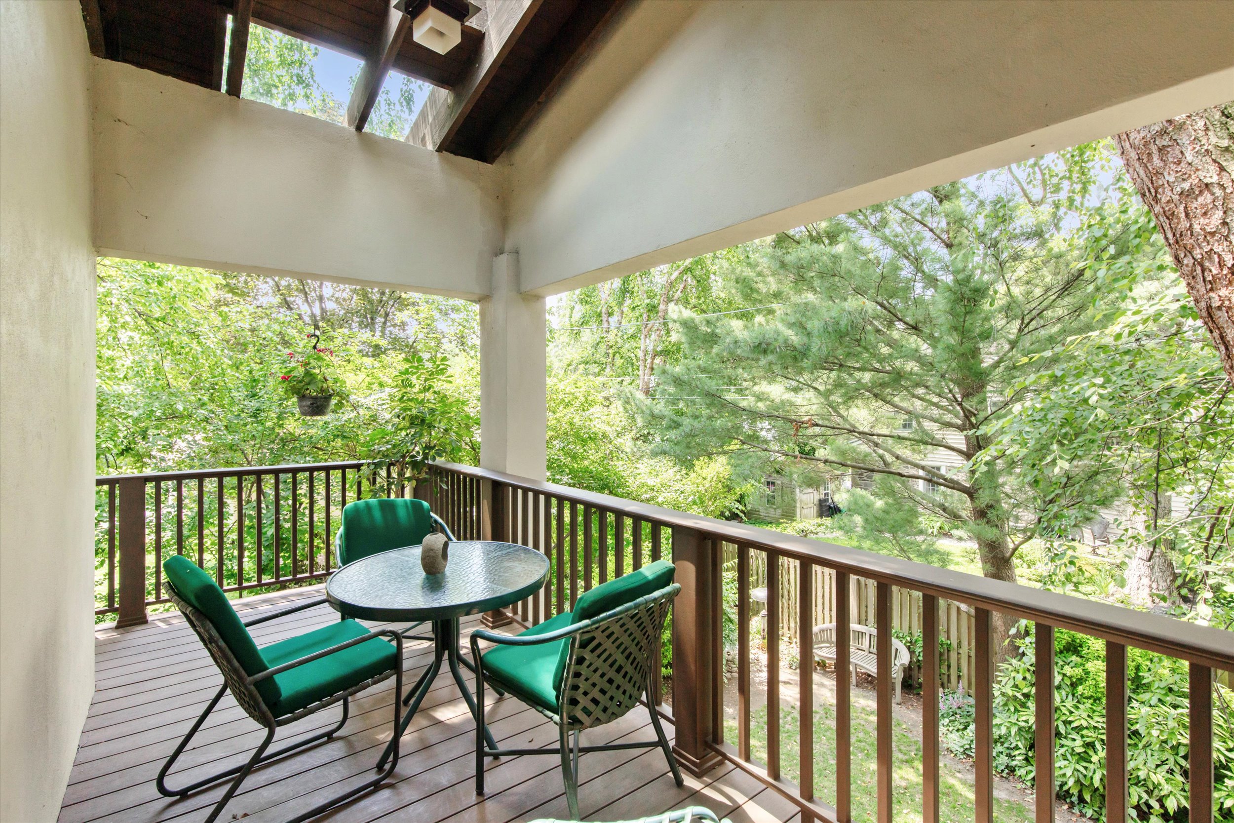 376 Merion Road Merion Station, PA 19066 - Photo 7 of 35 a view of a balcony with chairs and wooden floor