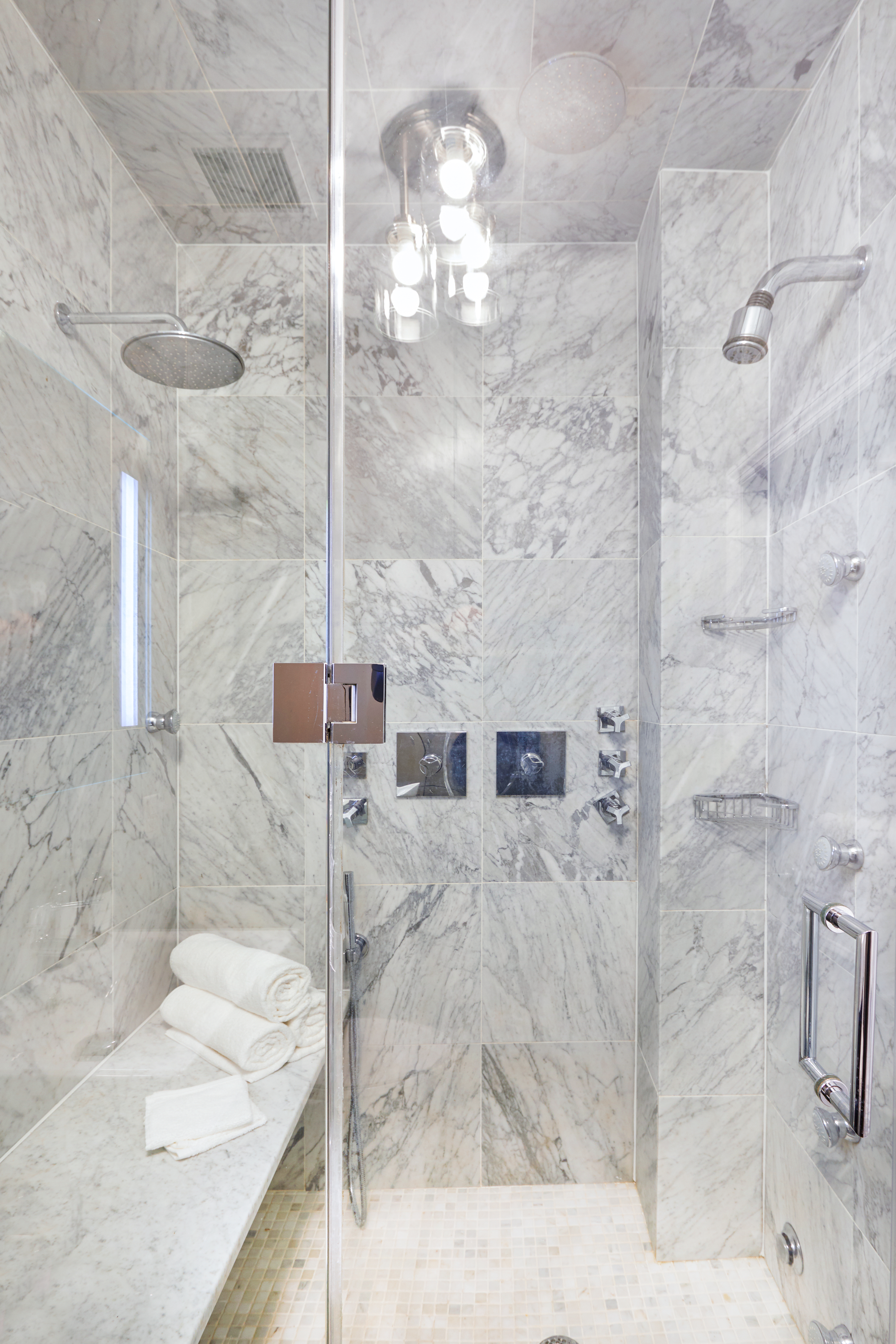 80 Leonard Street, Unit 3G Manhattan, NY 10013 - Photo 26 of 30 a bathroom with a shower