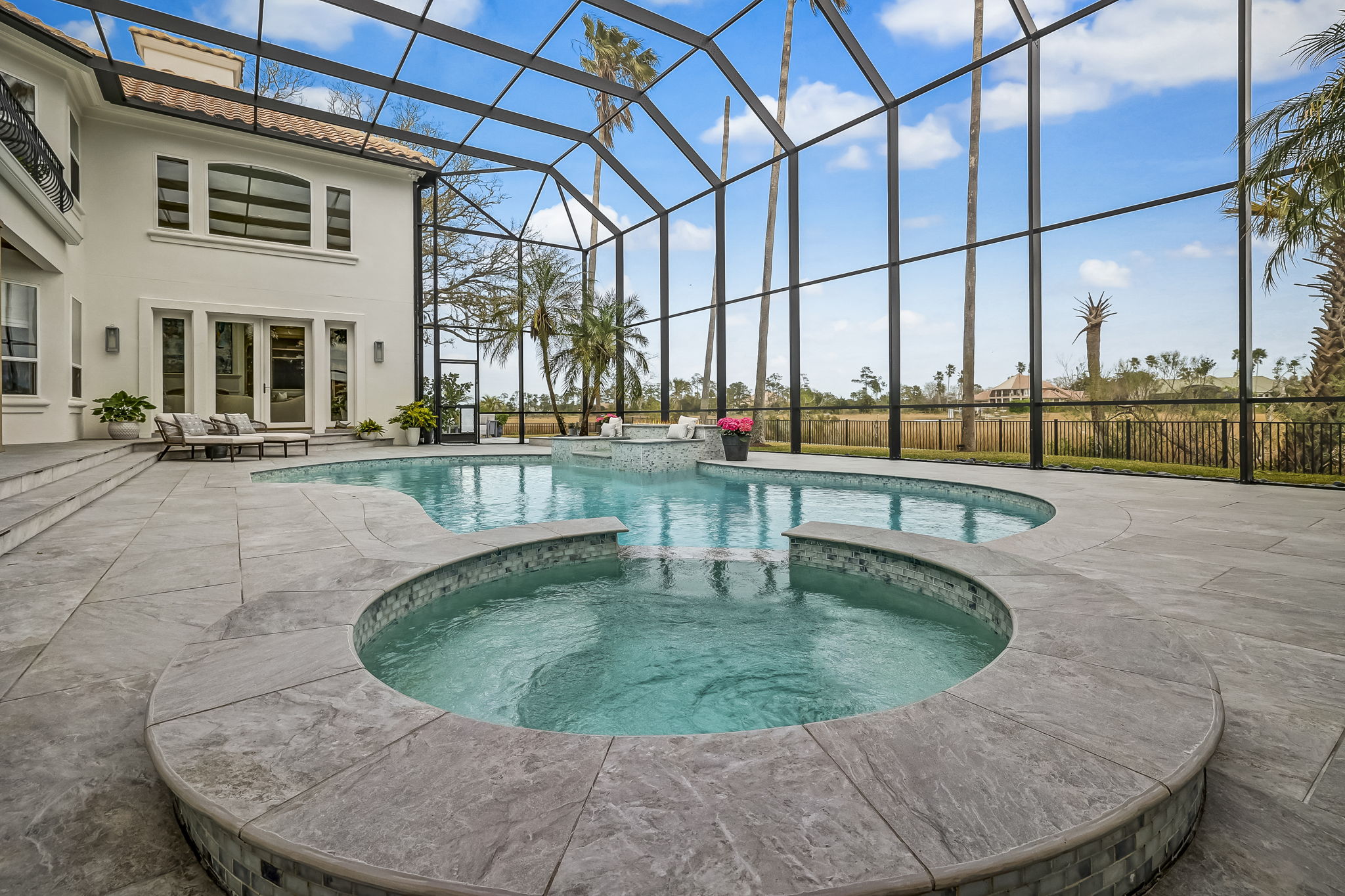 24624 Harbour View Drive Ponte Vedra Beach, FL 32082 - Photo 113 of 186 a view of a swimming pool with outdoor seating