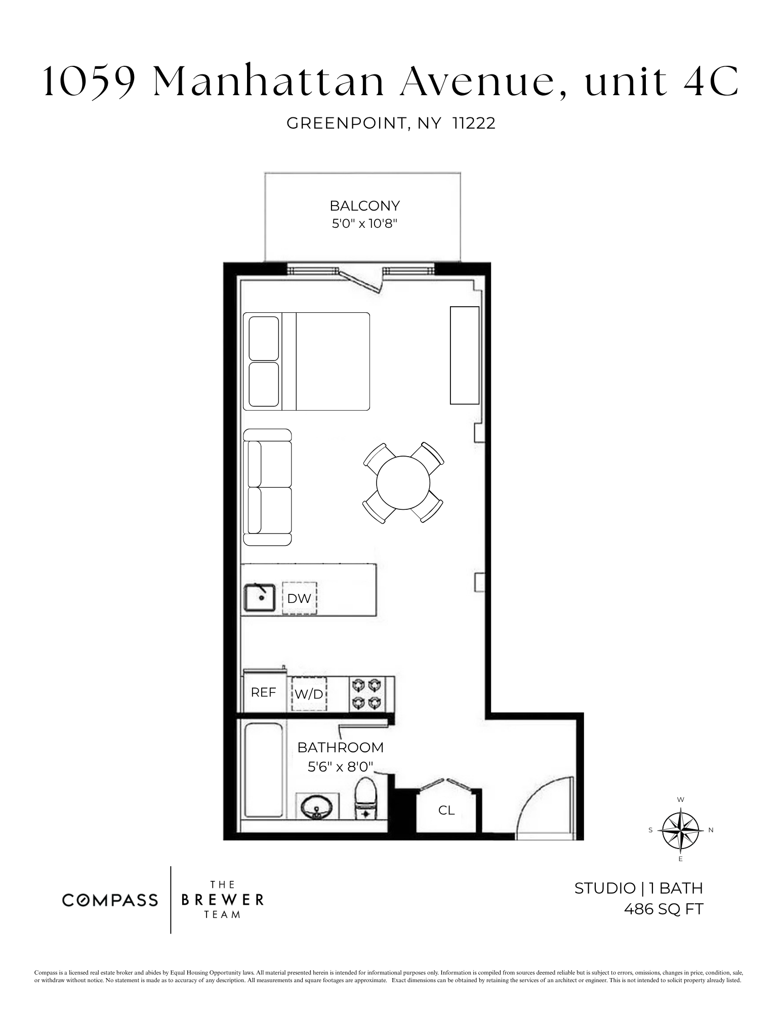1059 Manhattan Avenue, Unit 4C Brooklyn, NY 11222 - Photo 14 of 14 Gallery Image 14