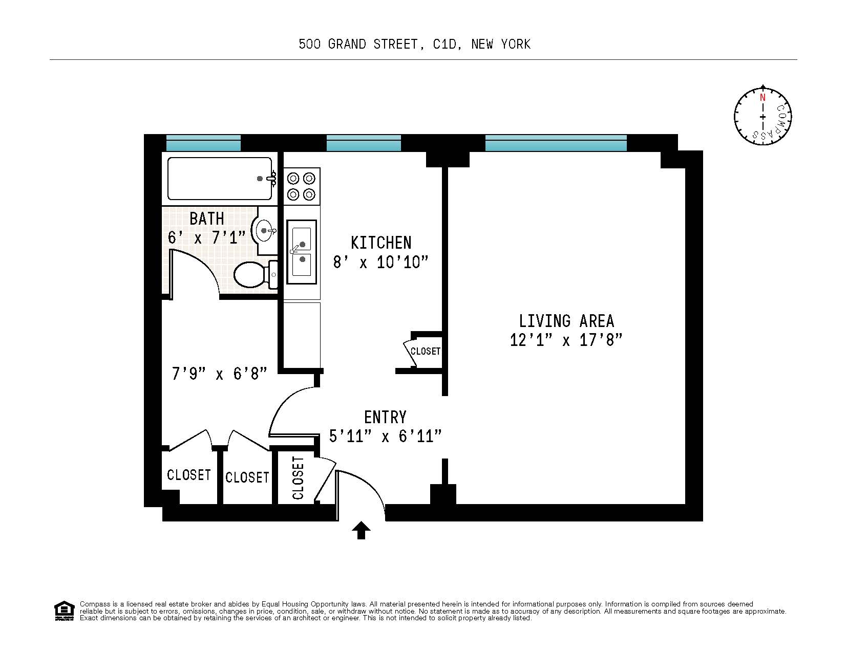 500 Grand Street, Unit C1D Manhattan, NY 10002 - Photo 8 of 8 a picture of a park