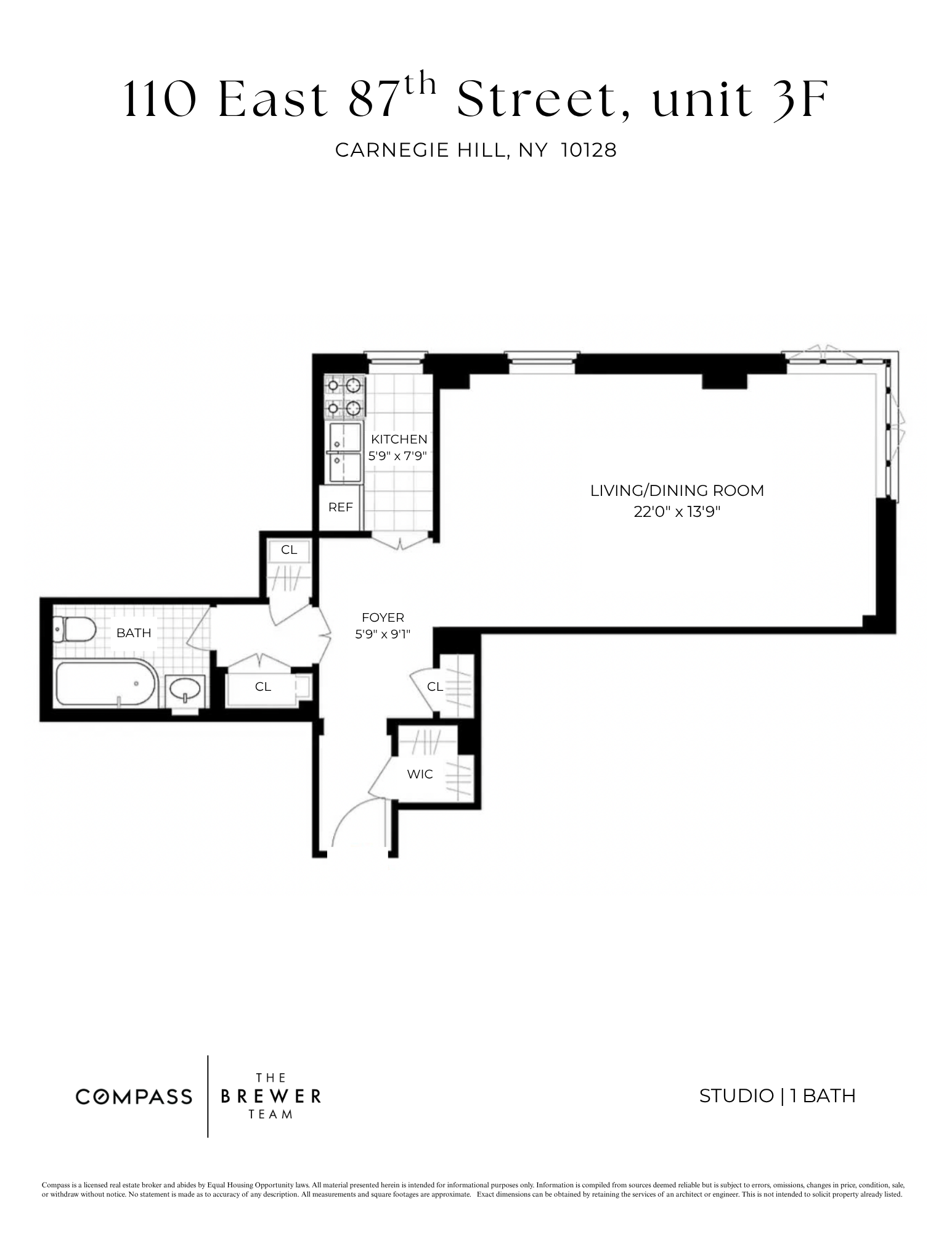 110 East 87th Street, Unit 3F Manhattan, NY 10128 - Photo 8 of 8 Gallery Image 8