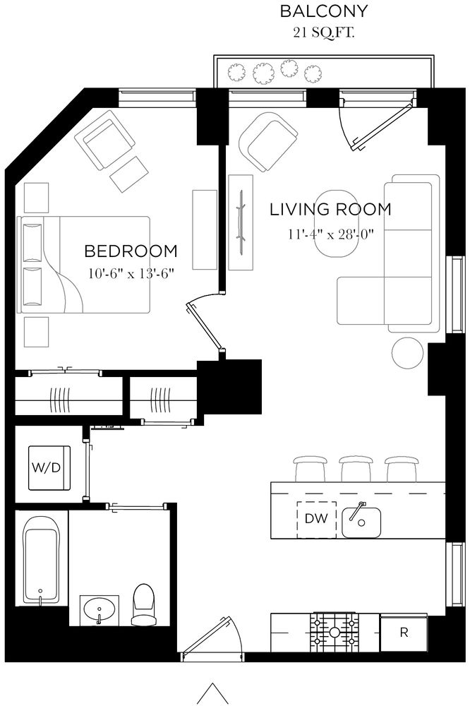 $814,000 | 111 Montgomery Street, Unit 9F | Crown Heights