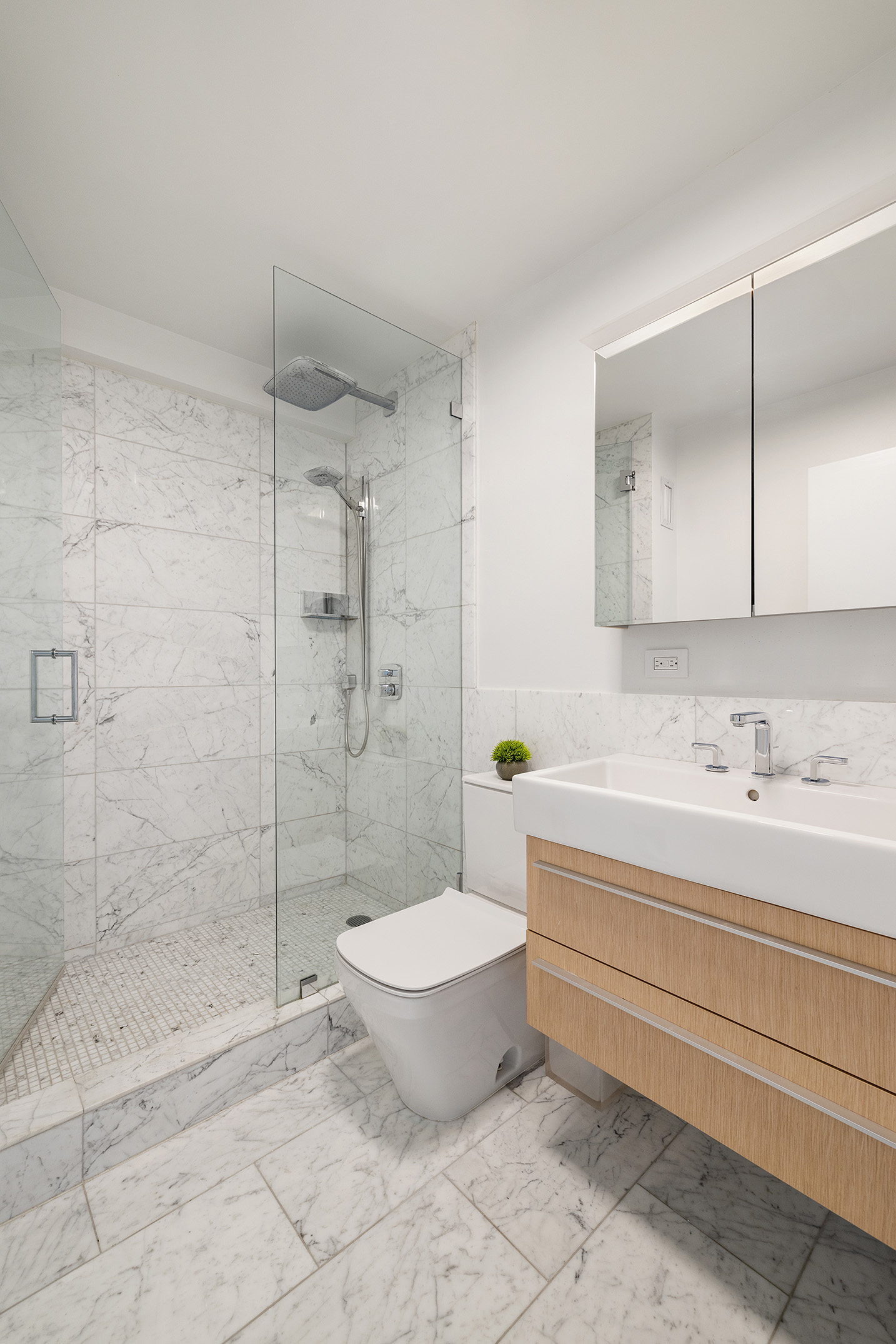 1080 Madison Avenue, Unit 6B Manhattan, NY 10028 - Photo 7 of 11 a bathroom with a toilet and a shower