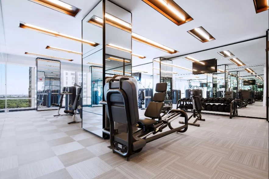 a view of street with sitting area