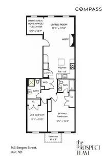 $1,650,000 | 143 Bergen Street, Unit 301 | Boerum Hill