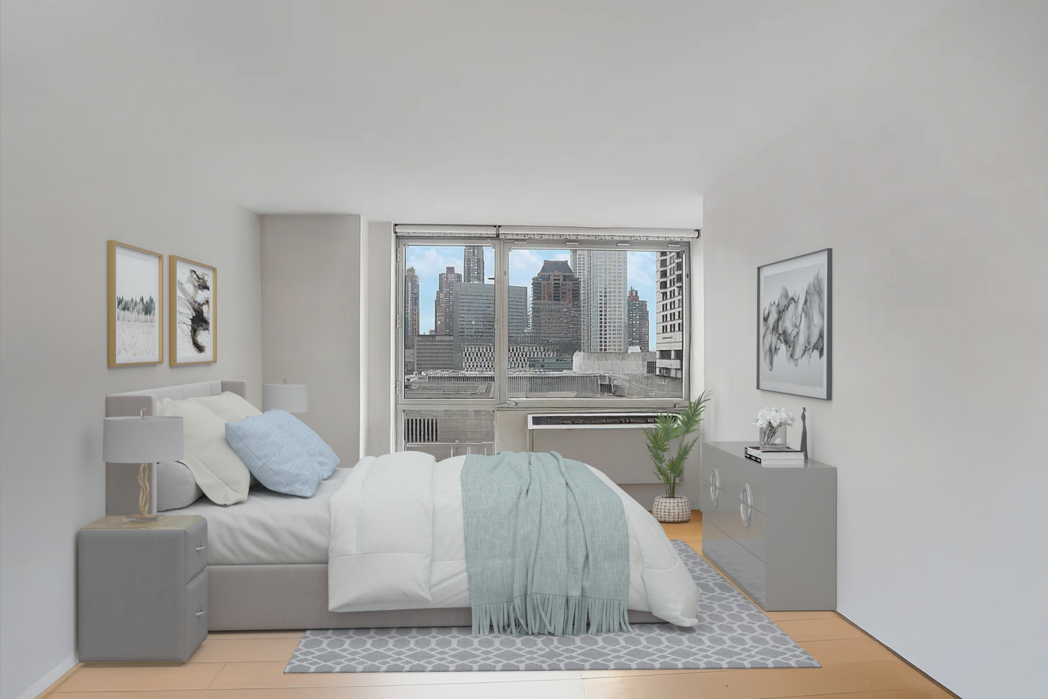 1965 Broadway, Unit 14H Manhattan, NY 10023 - Photo 4 of 10 a living room with furniture and view of living room