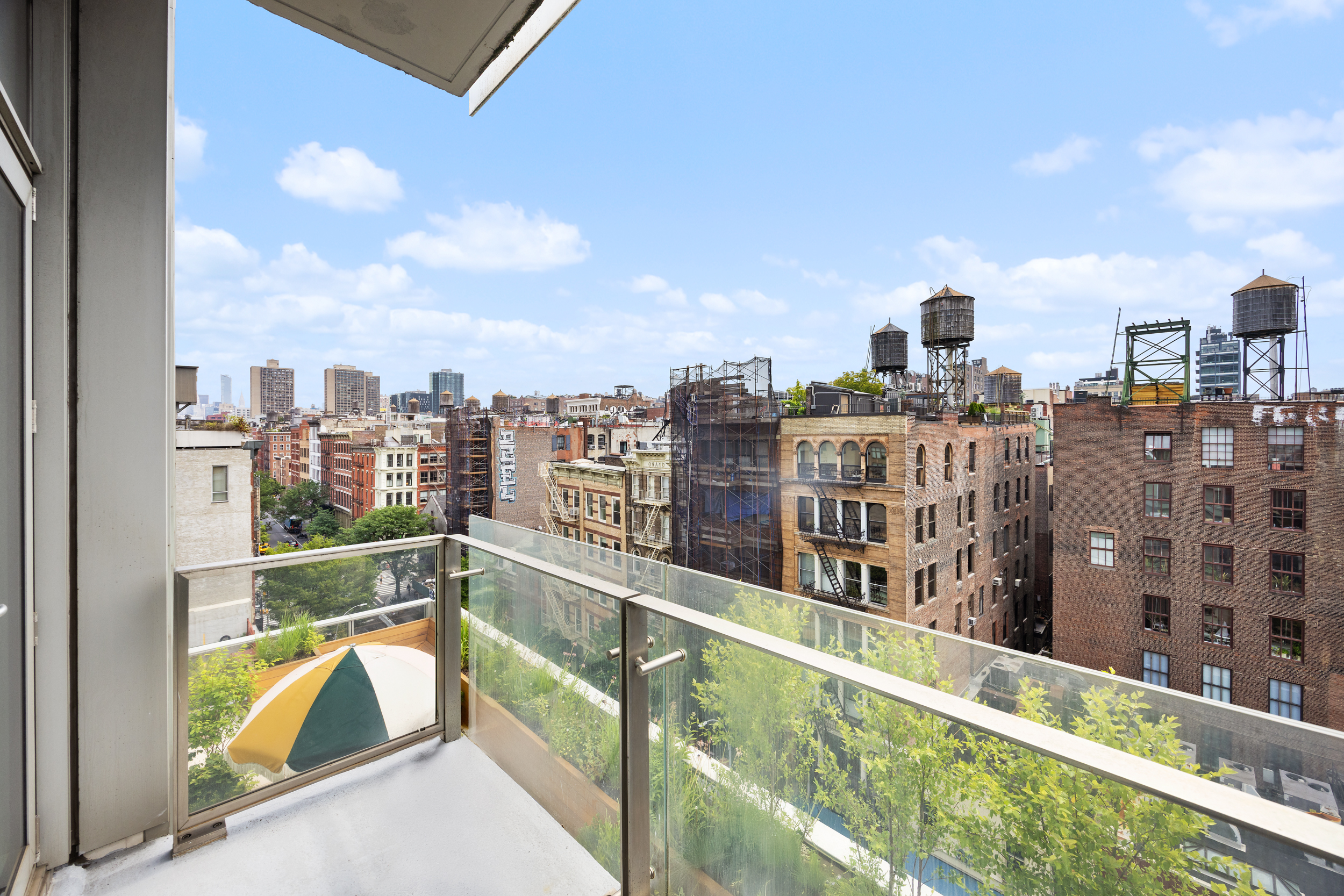 350 West Broadway, Unit 7FL Manhattan, NY 10013 - Photo 8 of 17 a view of city from a balcony