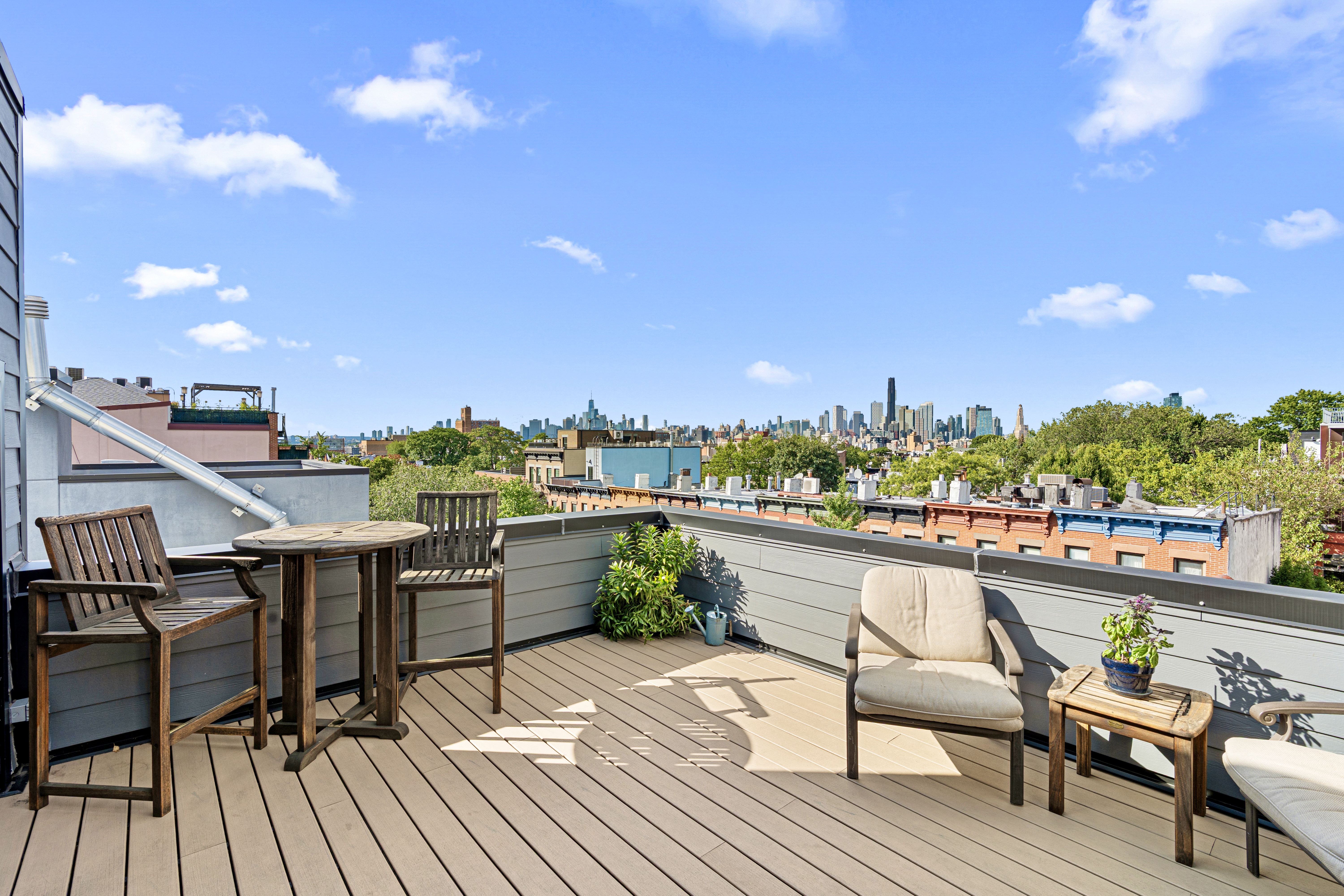 394 12th Street, Unit 5 Brooklyn, NY 11215 - Photo 12 of 14 a view of a chairs and table on the terrace